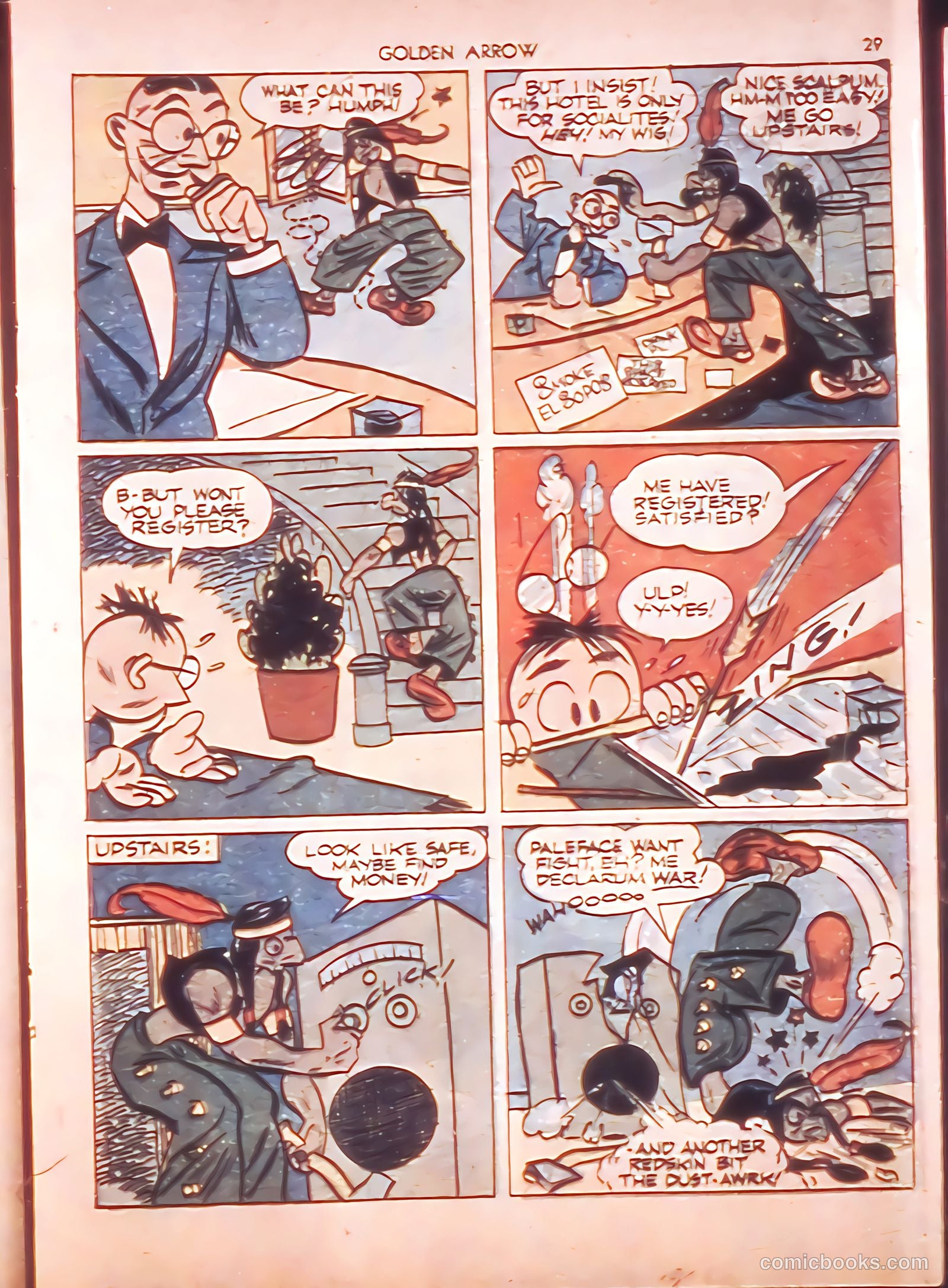 Golden Arrow #1 — page 29 of 67