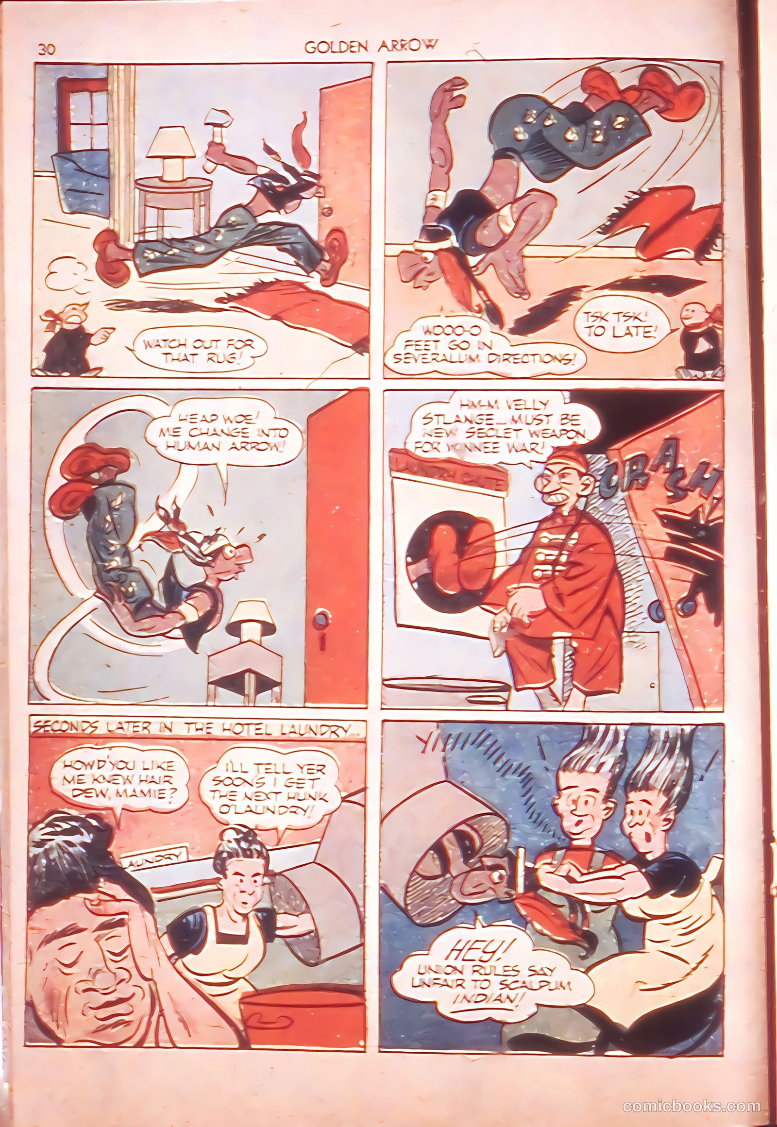 Golden Arrow #1 — page 30 of 67
