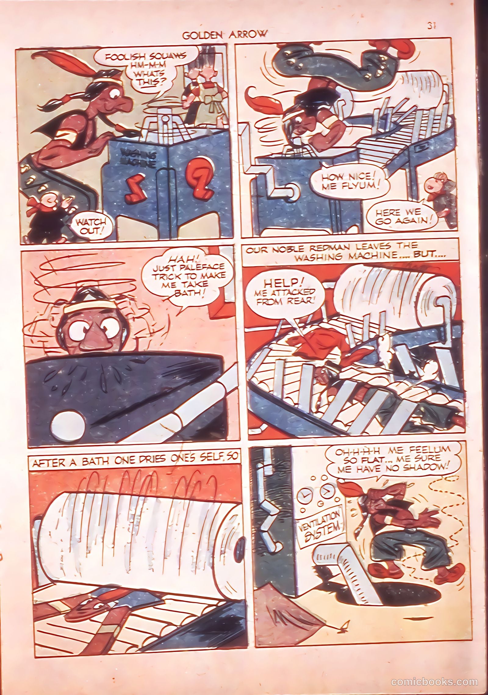 Golden Arrow #1 — page 31 of 67