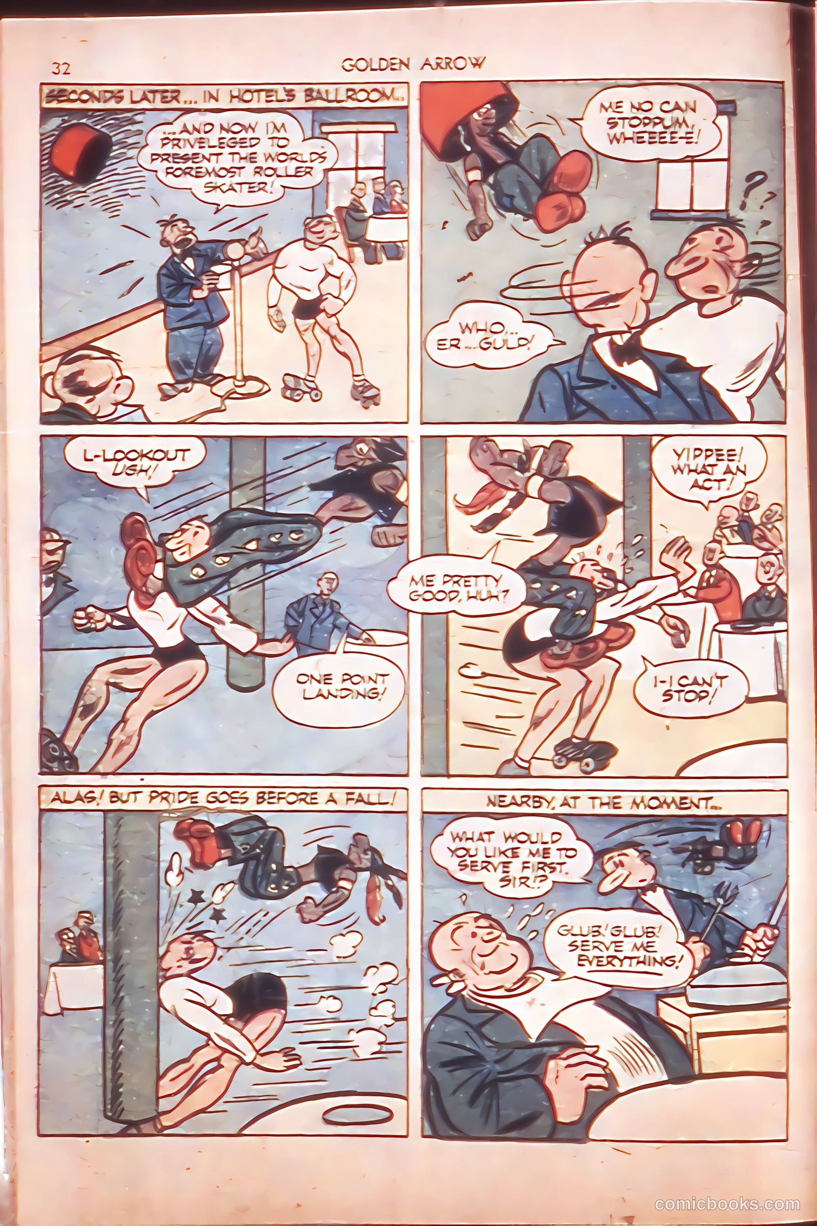 Golden Arrow #1 — page 32 of 67