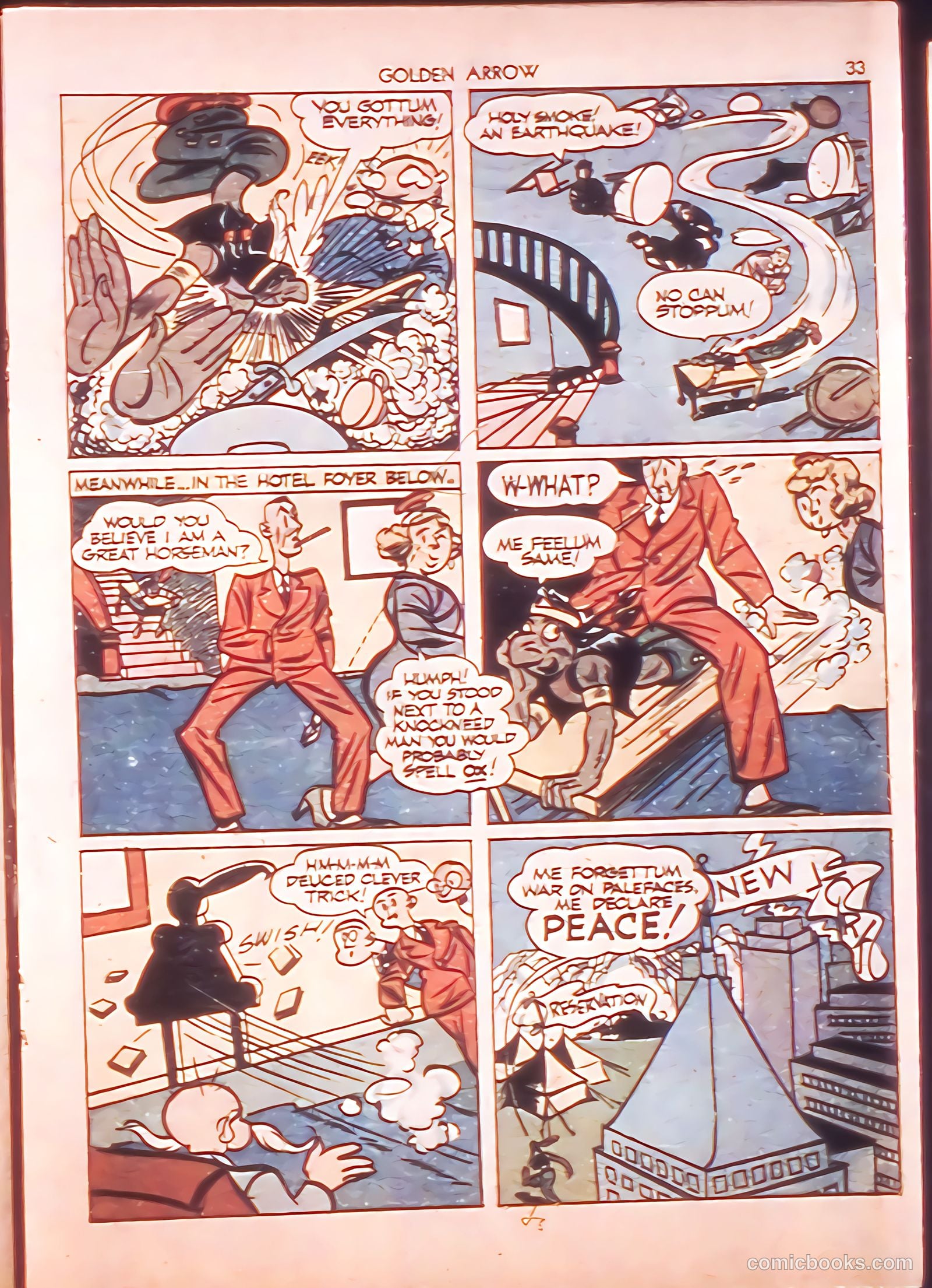 Golden Arrow #1 — page 33 of 67