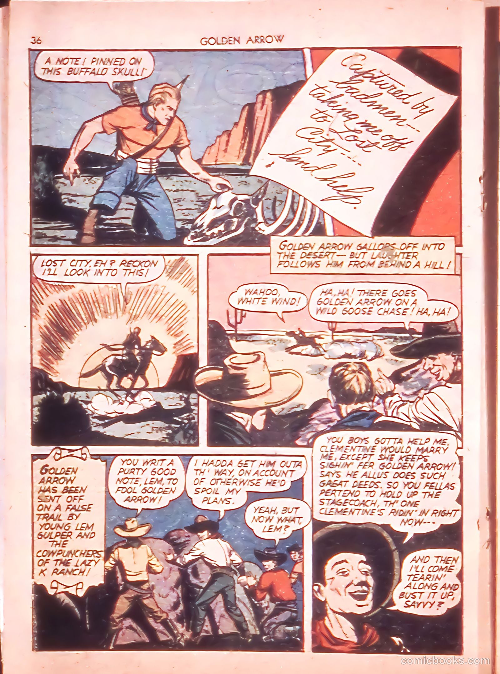 Golden Arrow #1 — page 35 of 67