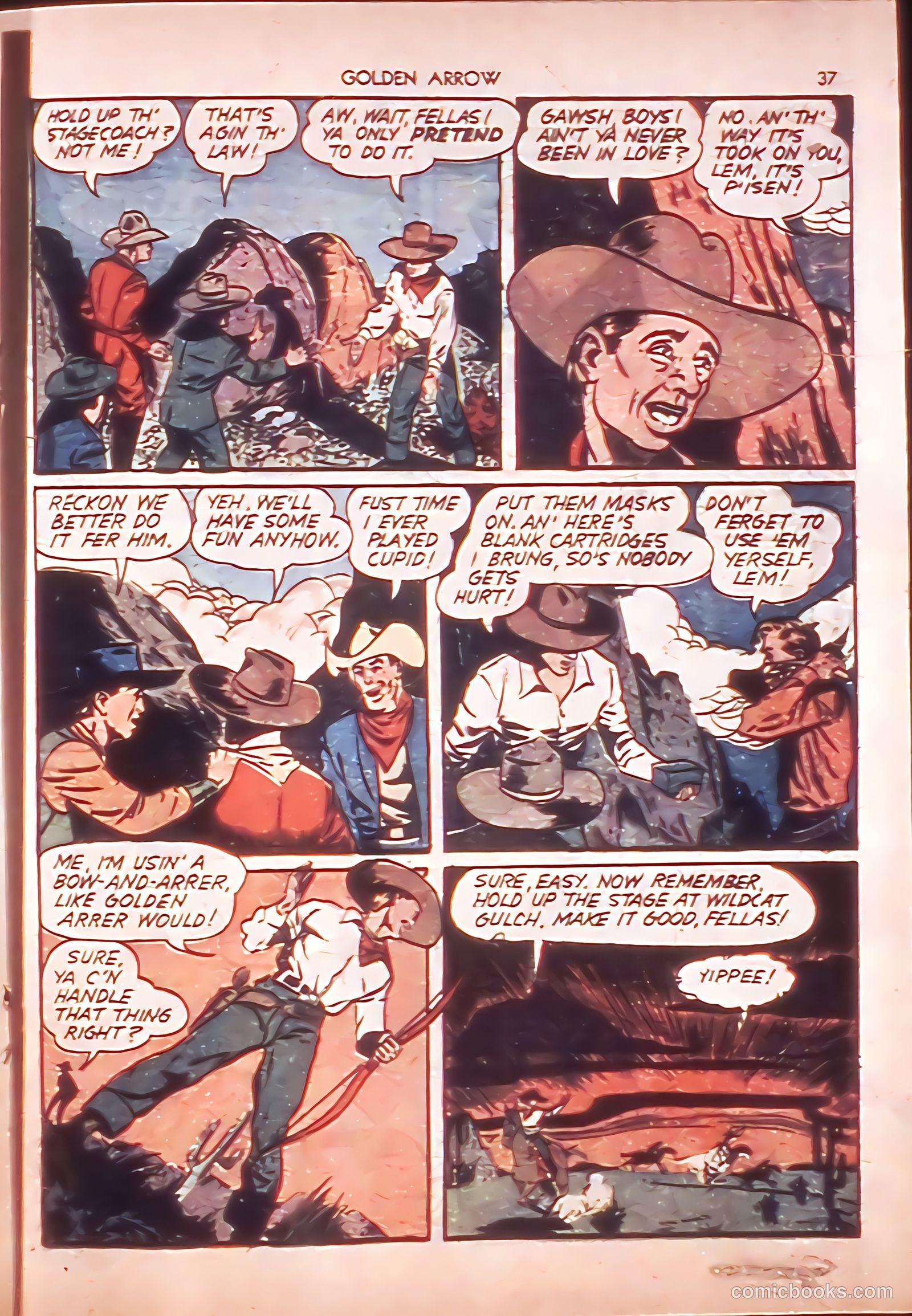 Golden Arrow #1 — page 36 of 67