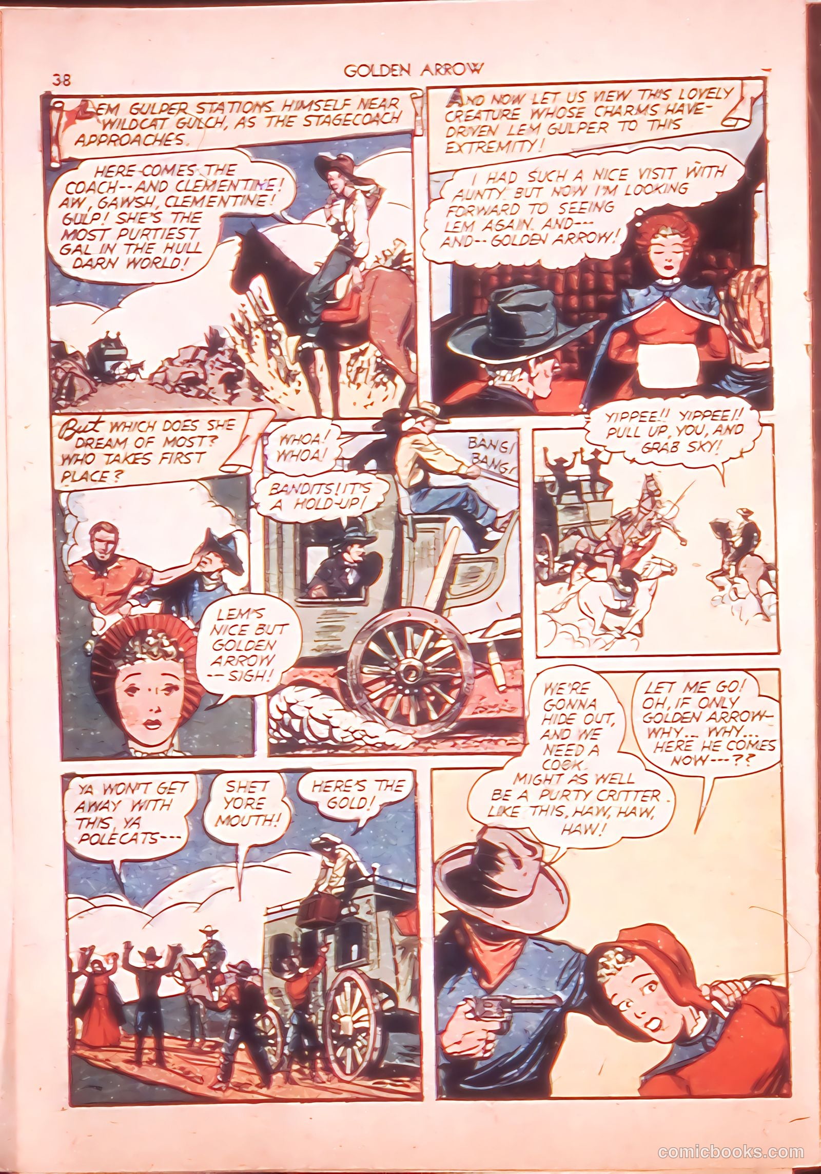 Golden Arrow #1 — page 37 of 67