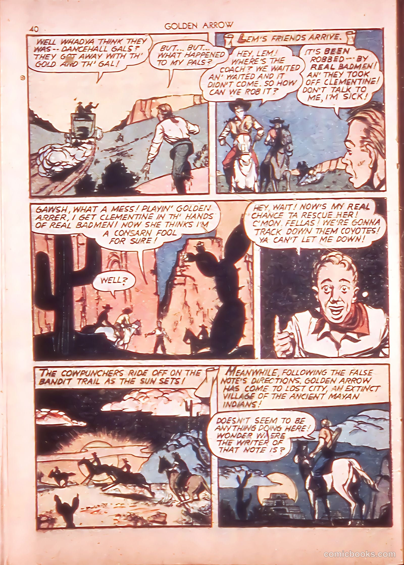 Golden Arrow #1 — page 39 of 67