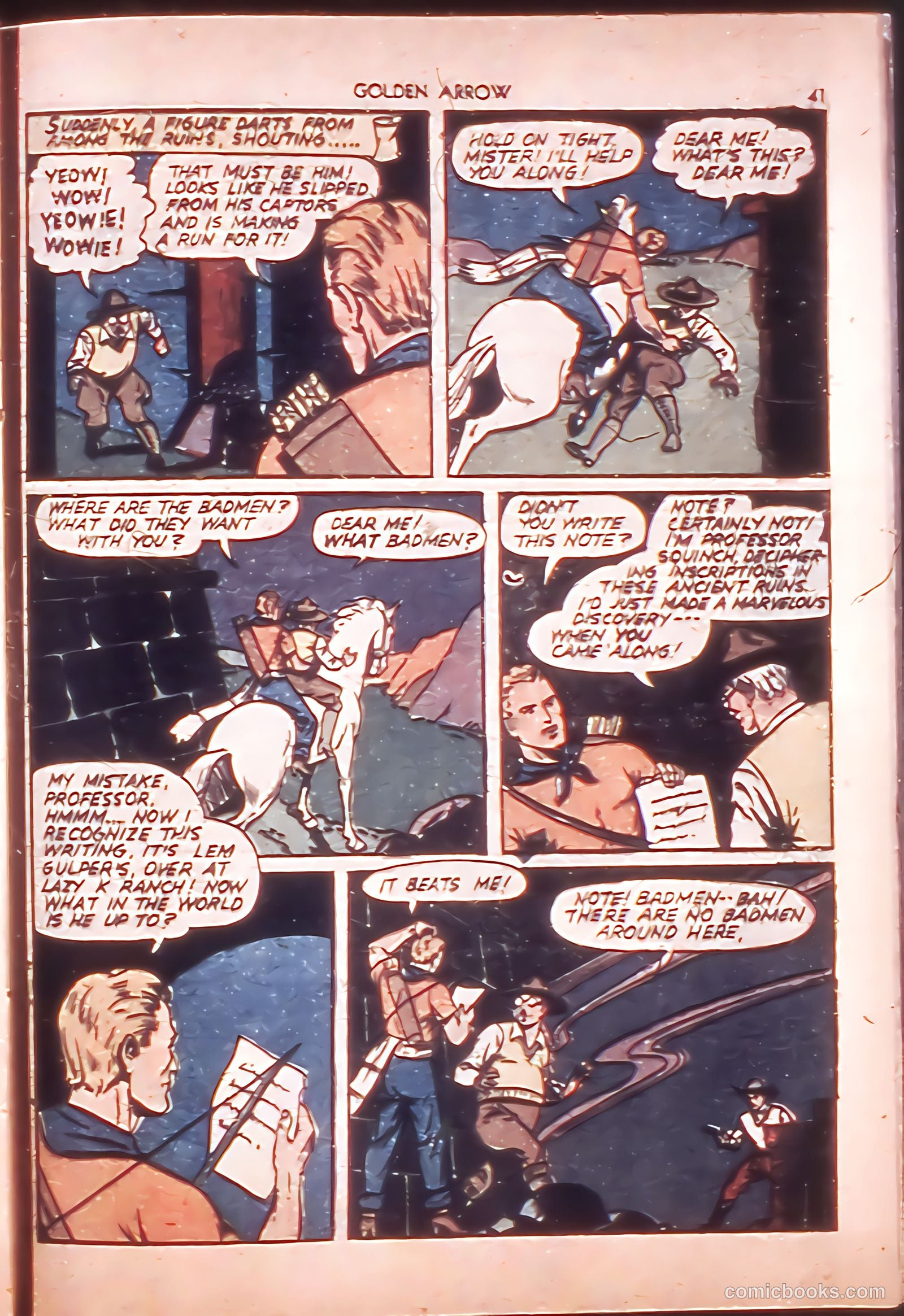 Golden Arrow #1 — page 40 of 67