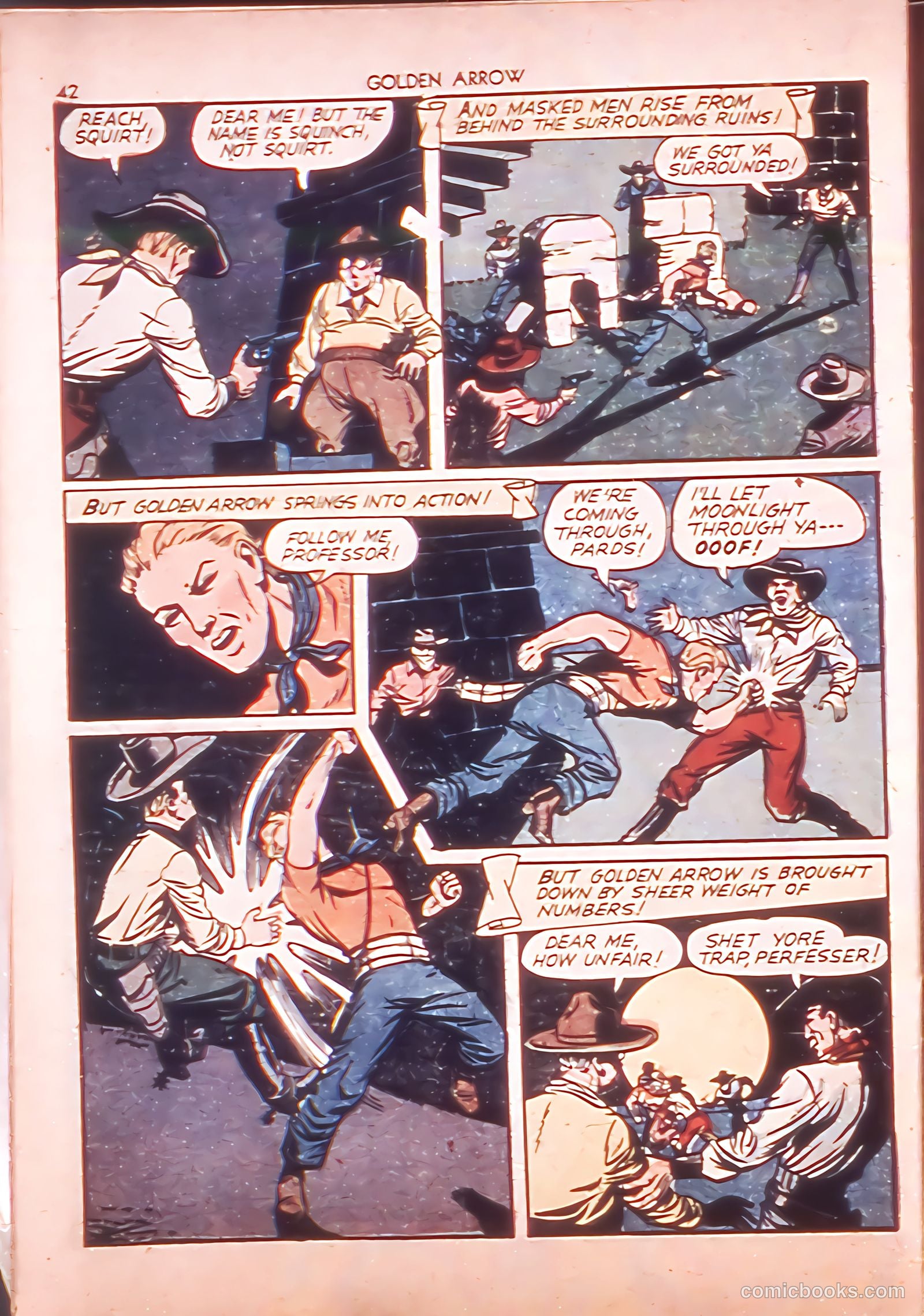 Golden Arrow #1 — page 41 of 67
