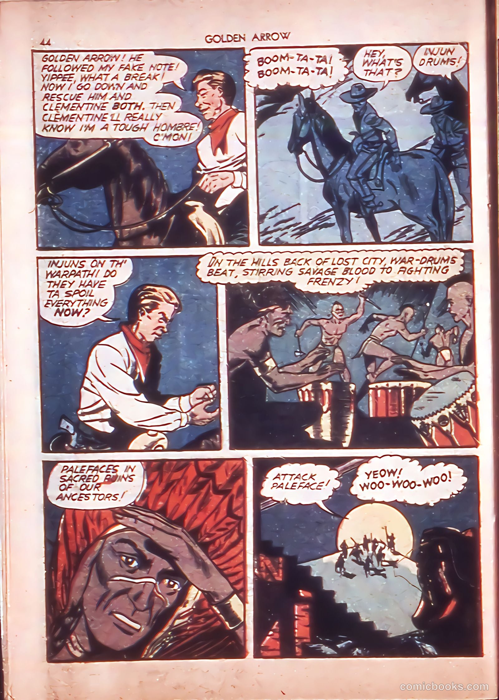 Golden Arrow #1 — page 43 of 67
