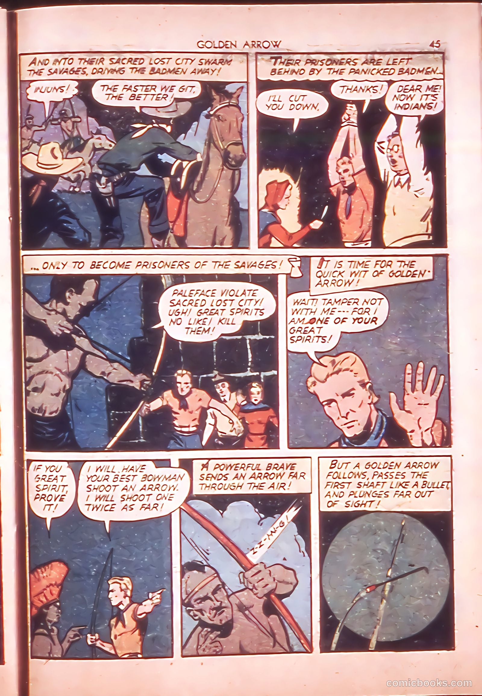 Golden Arrow #1 — page 44 of 67