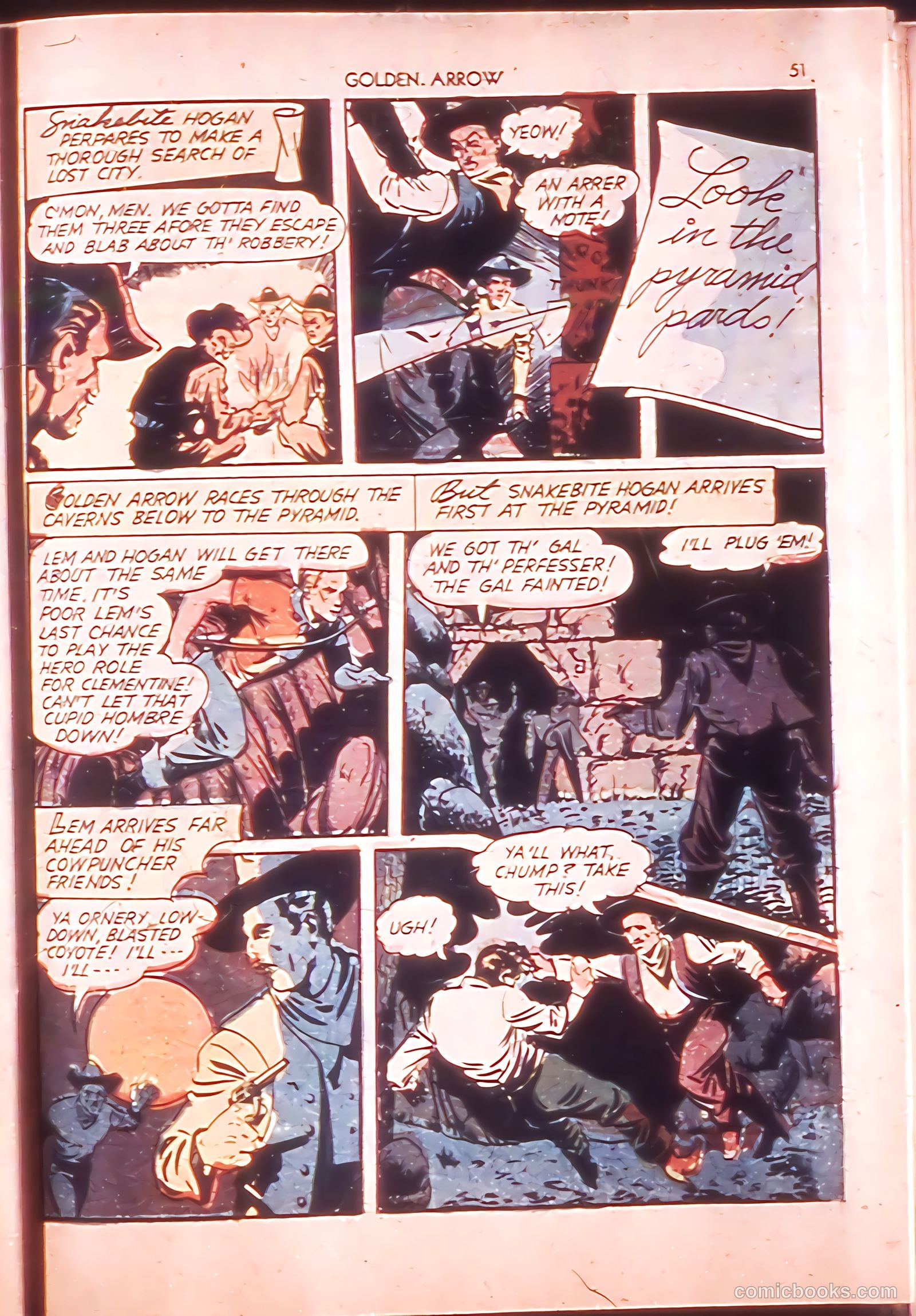Golden Arrow #1 — page 50 of 67