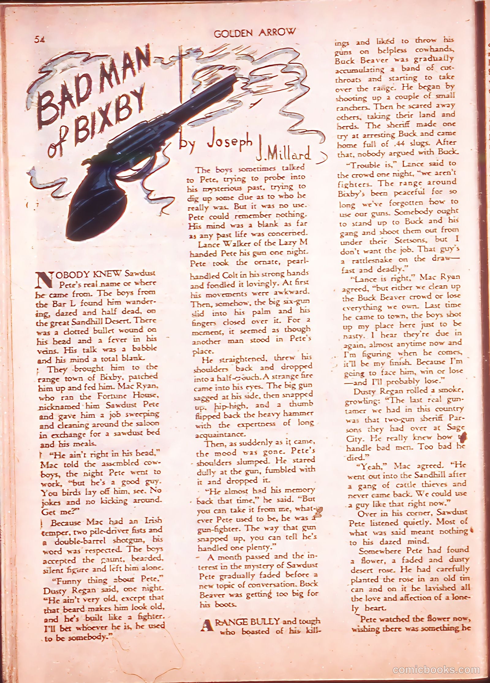 Golden Arrow #1 — page 53 of 67