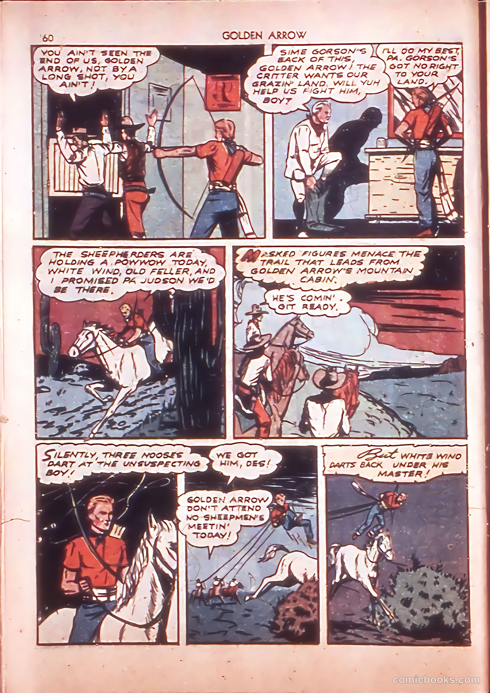Golden Arrow #1 — page 59 of 67
