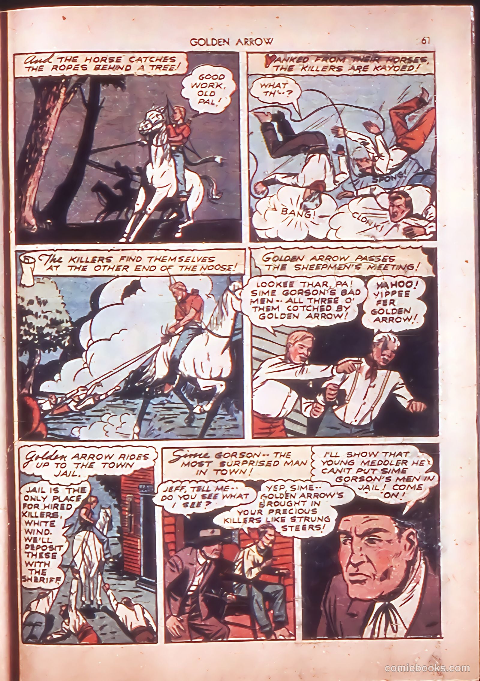 Golden Arrow #1 — page 60 of 67