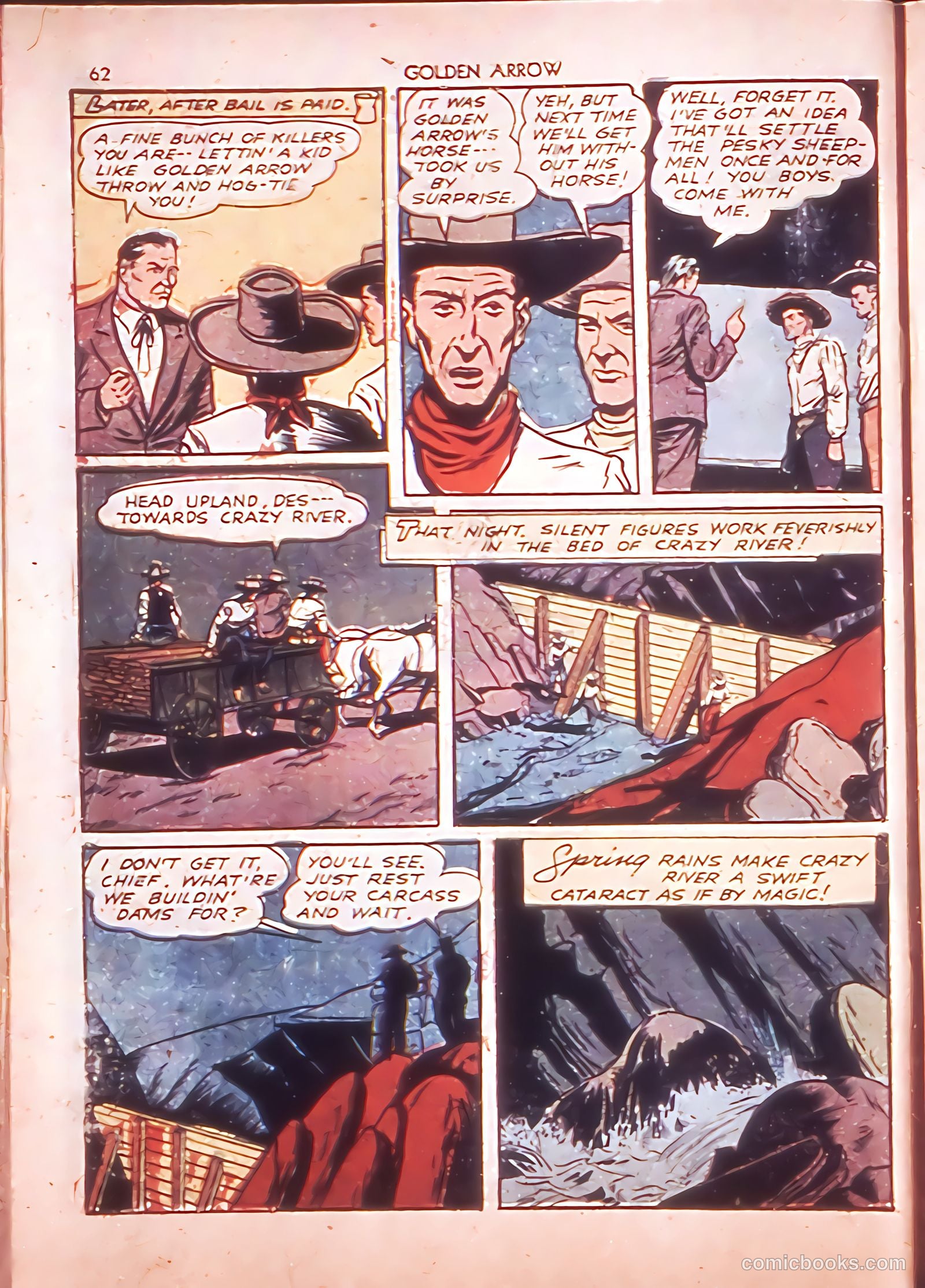 Golden Arrow #1 — page 61 of 67