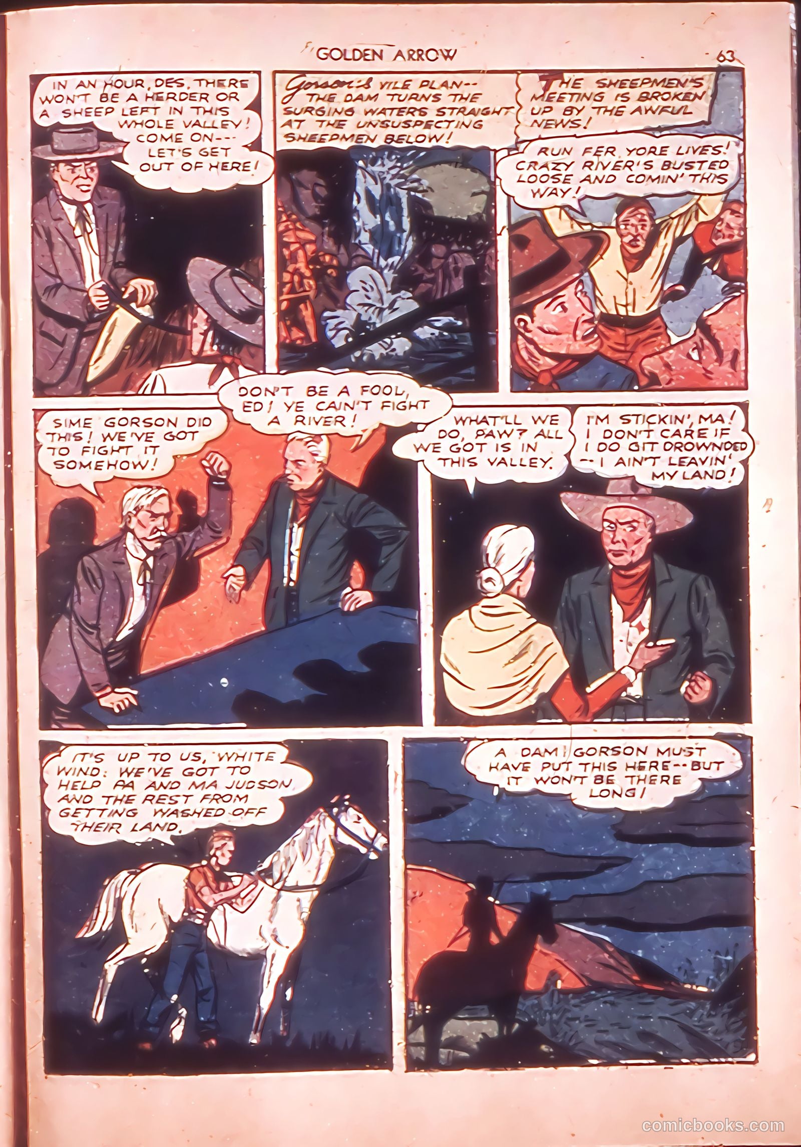 Golden Arrow #1 — page 62 of 67