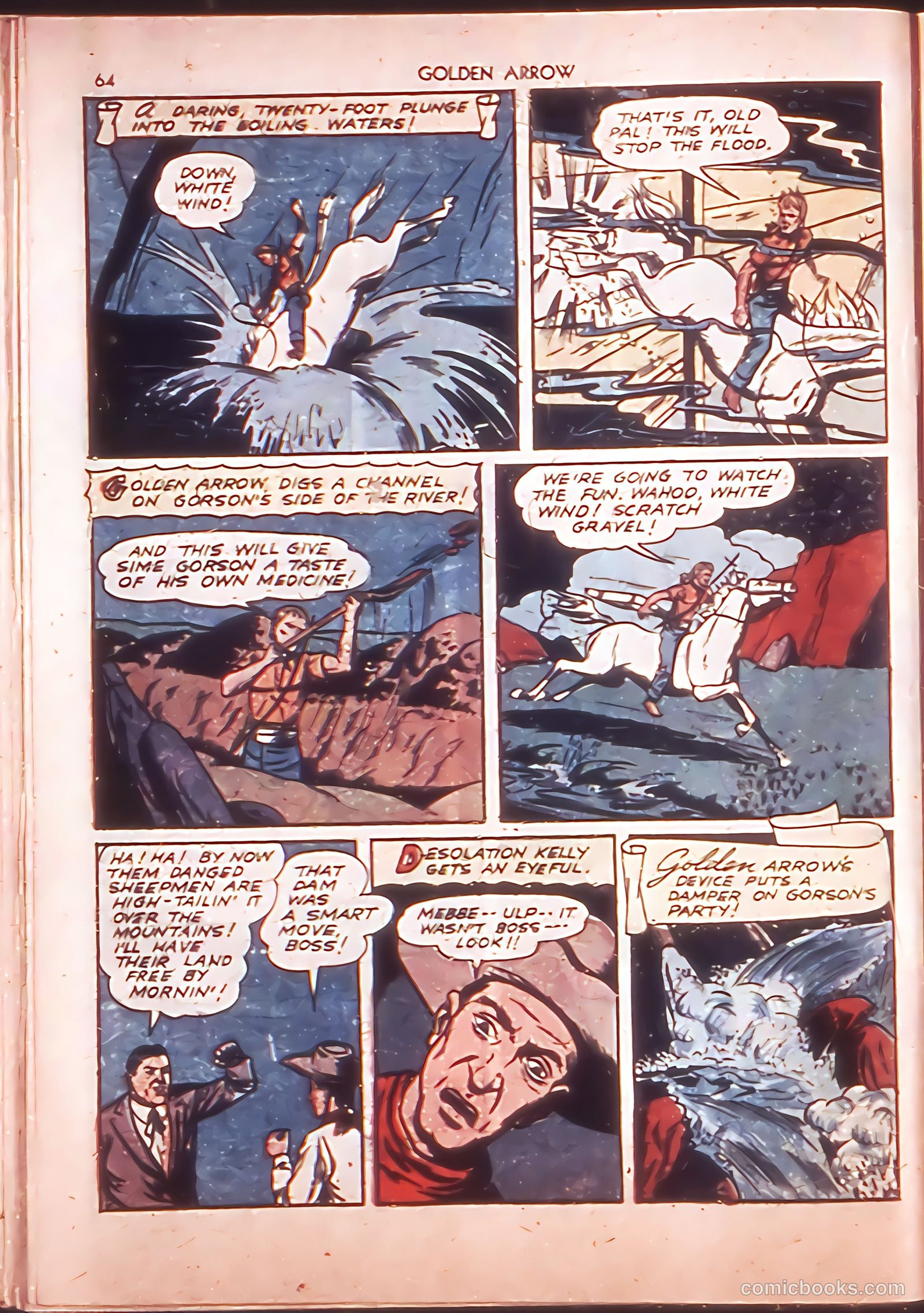Golden Arrow #1 — page 63 of 67