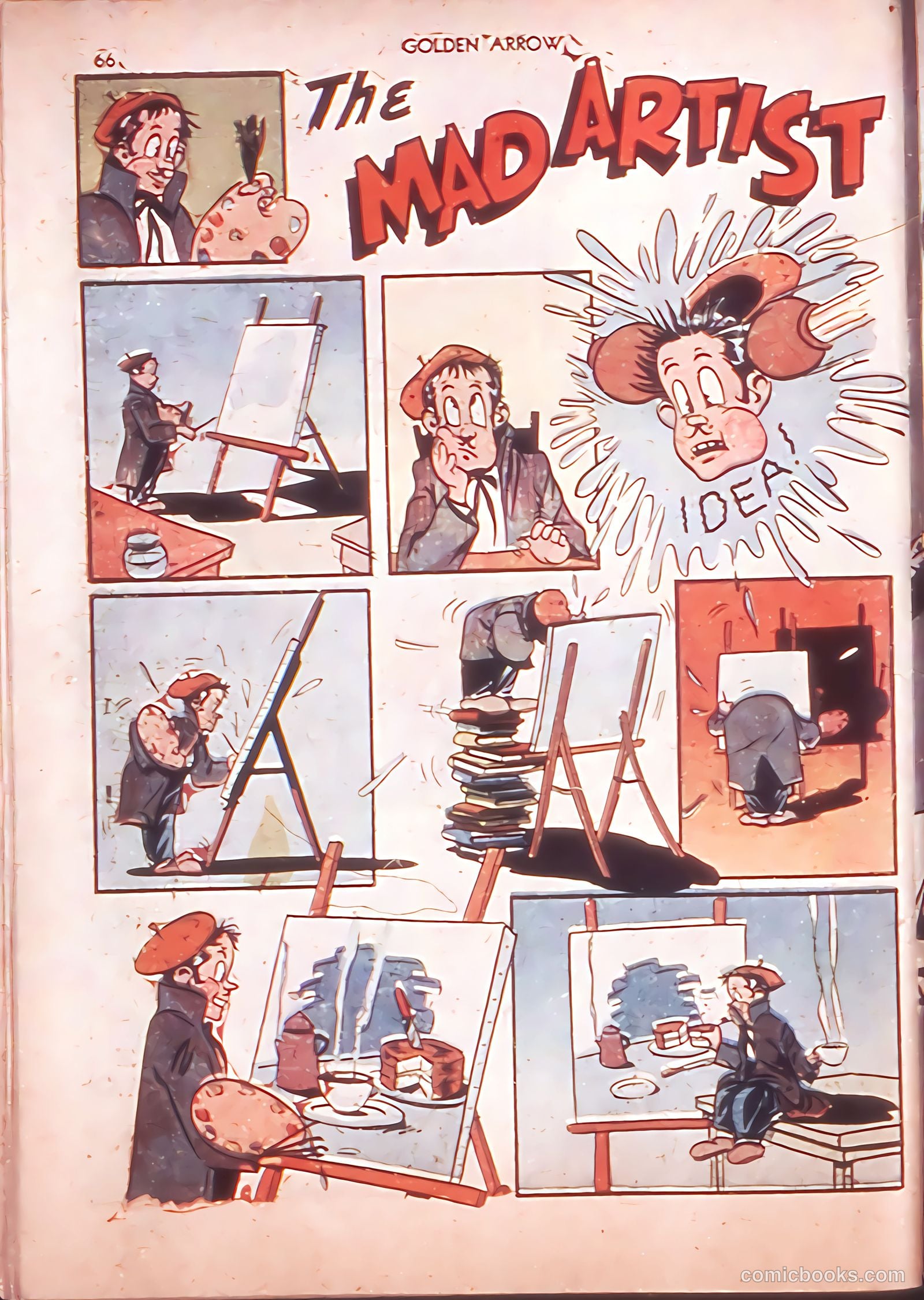Golden Arrow #1 — page 65 of 67