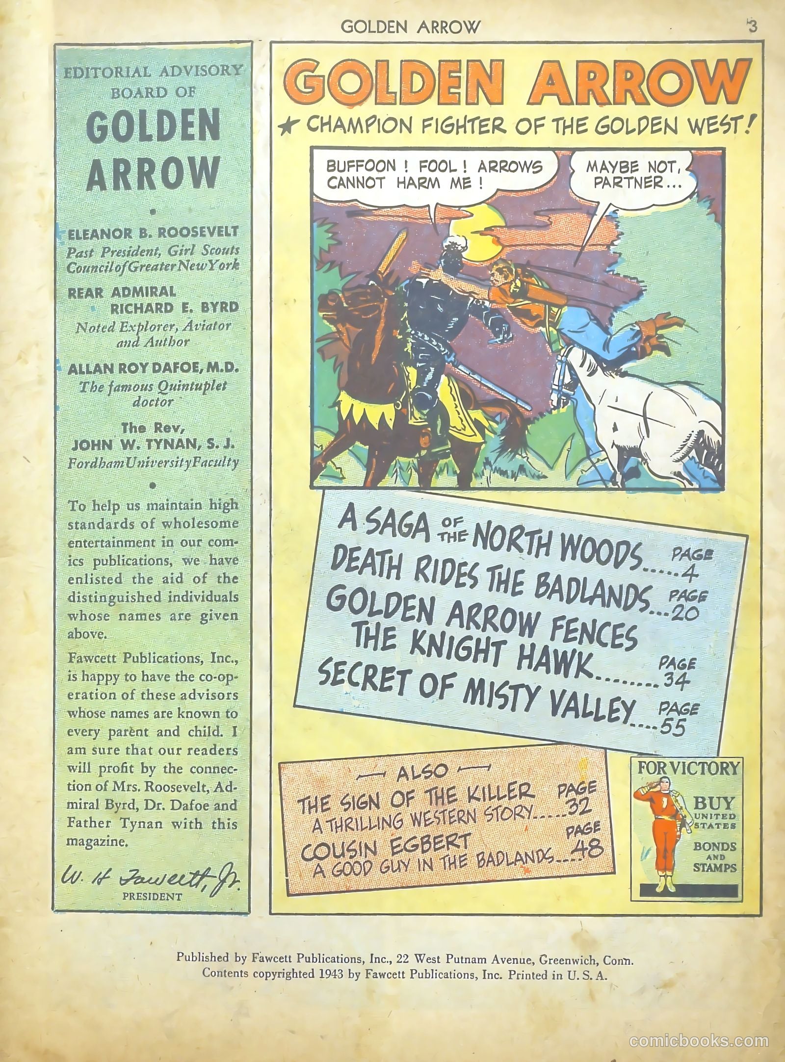Golden Arrow #2 — page 3 of 67