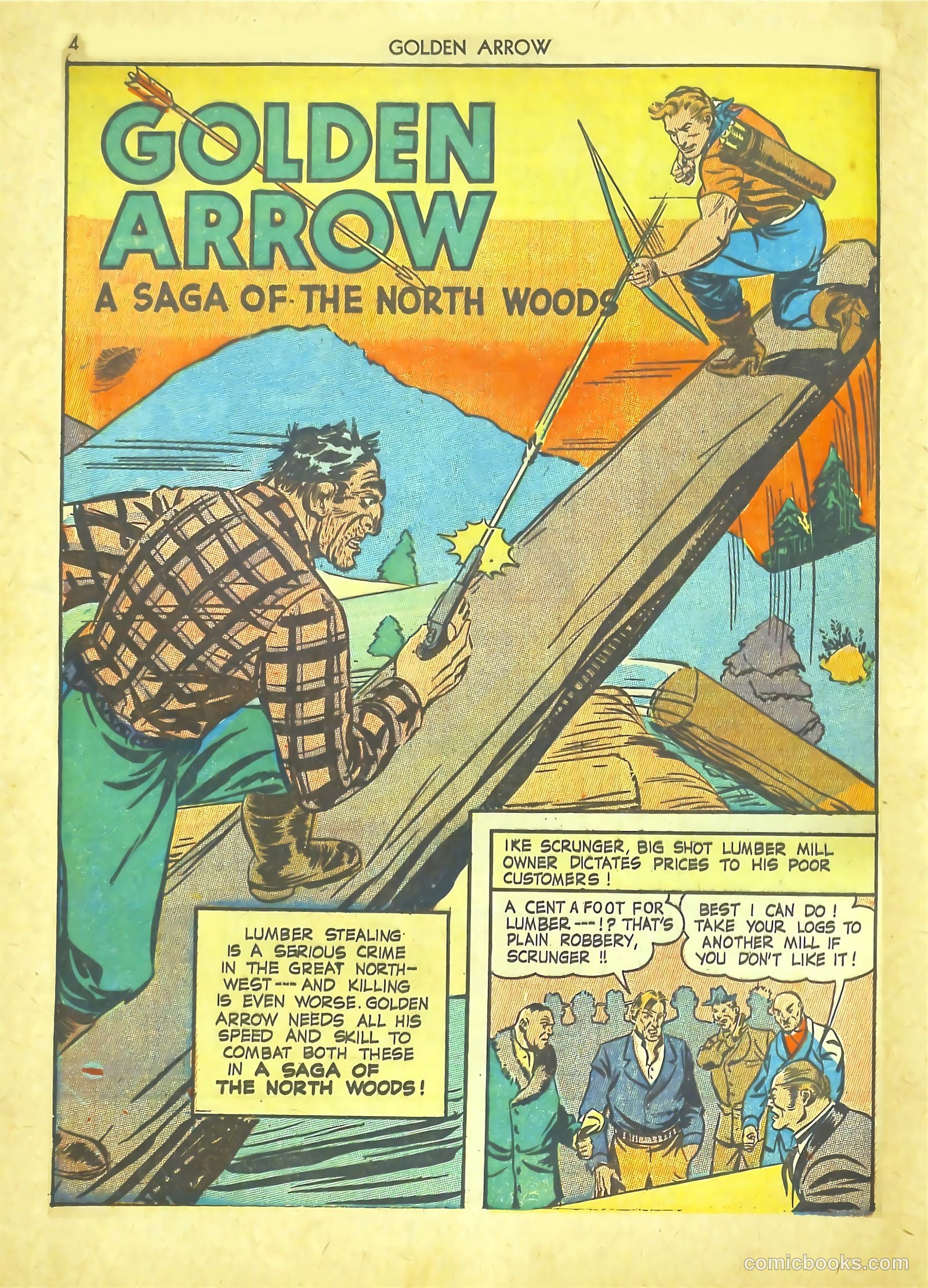 Golden Arrow #2 — page 4 of 67