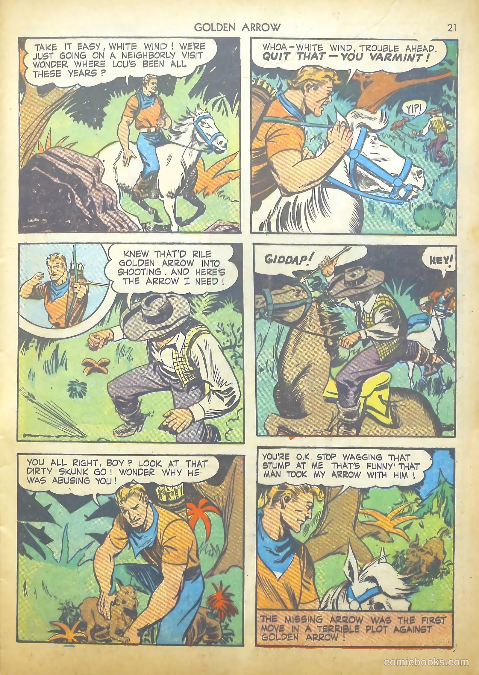 Golden Arrow #2 — page 21 of 67
