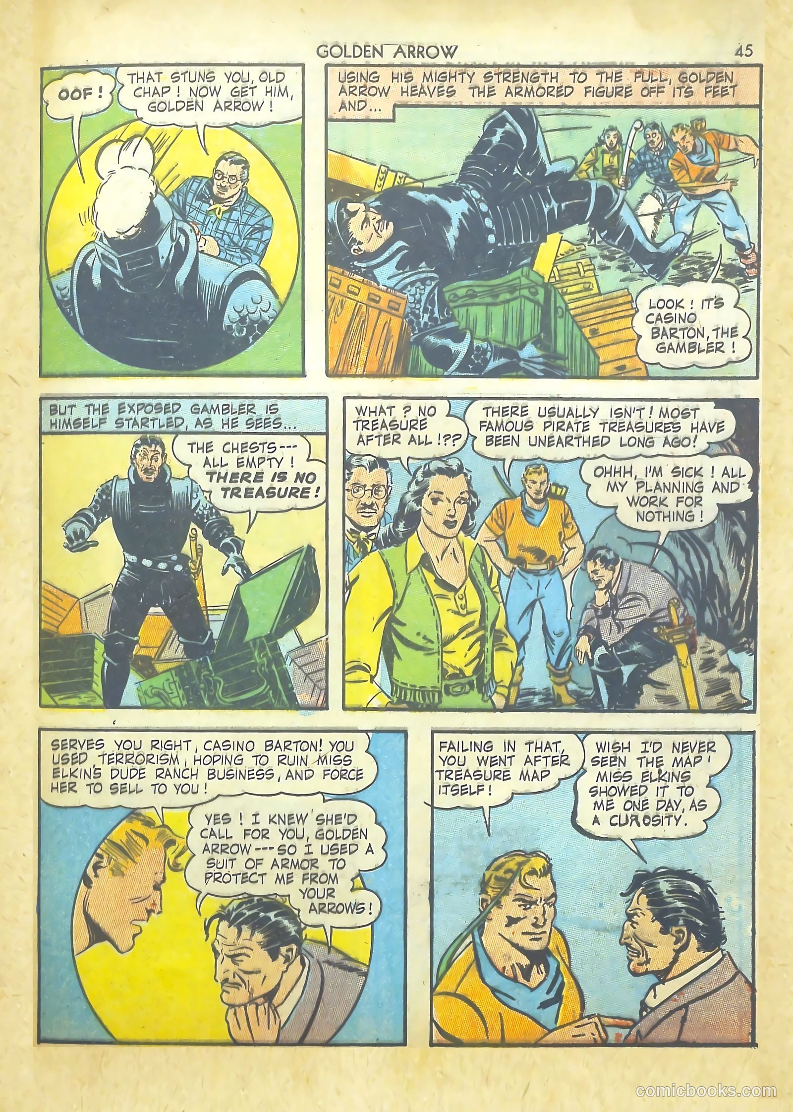 Golden Arrow #2 — page 44 of 67