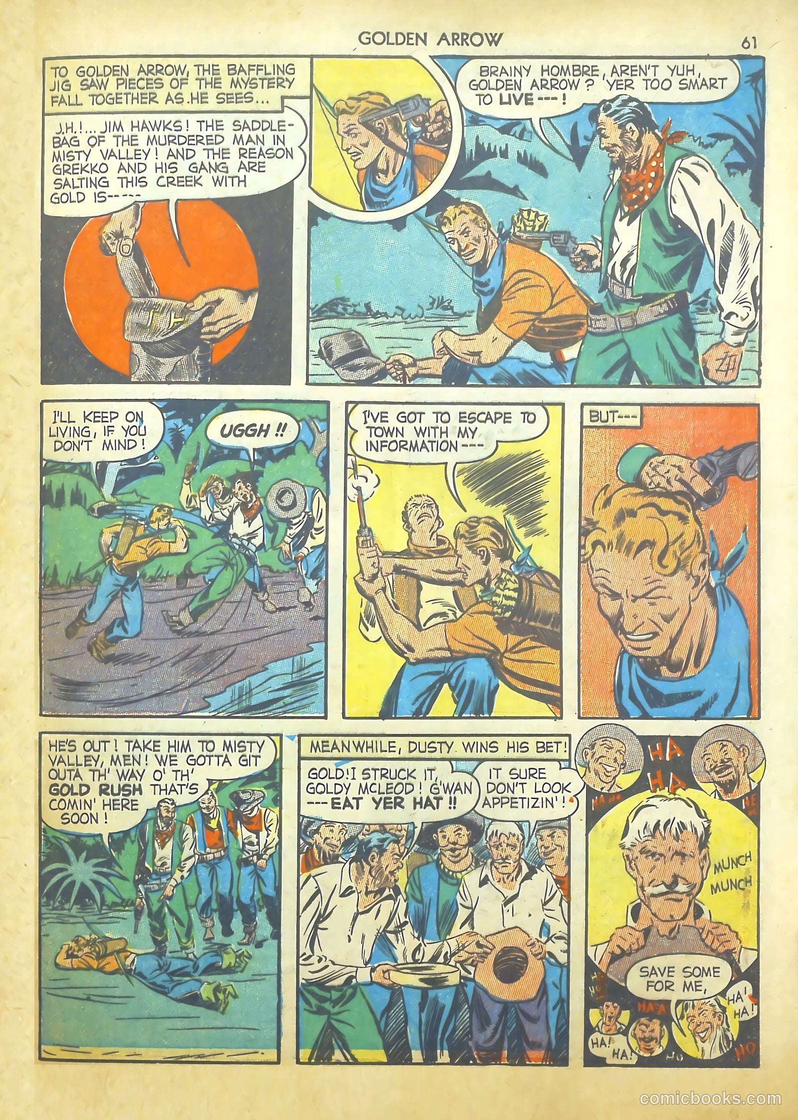 Golden Arrow #2 — page 60 of 67