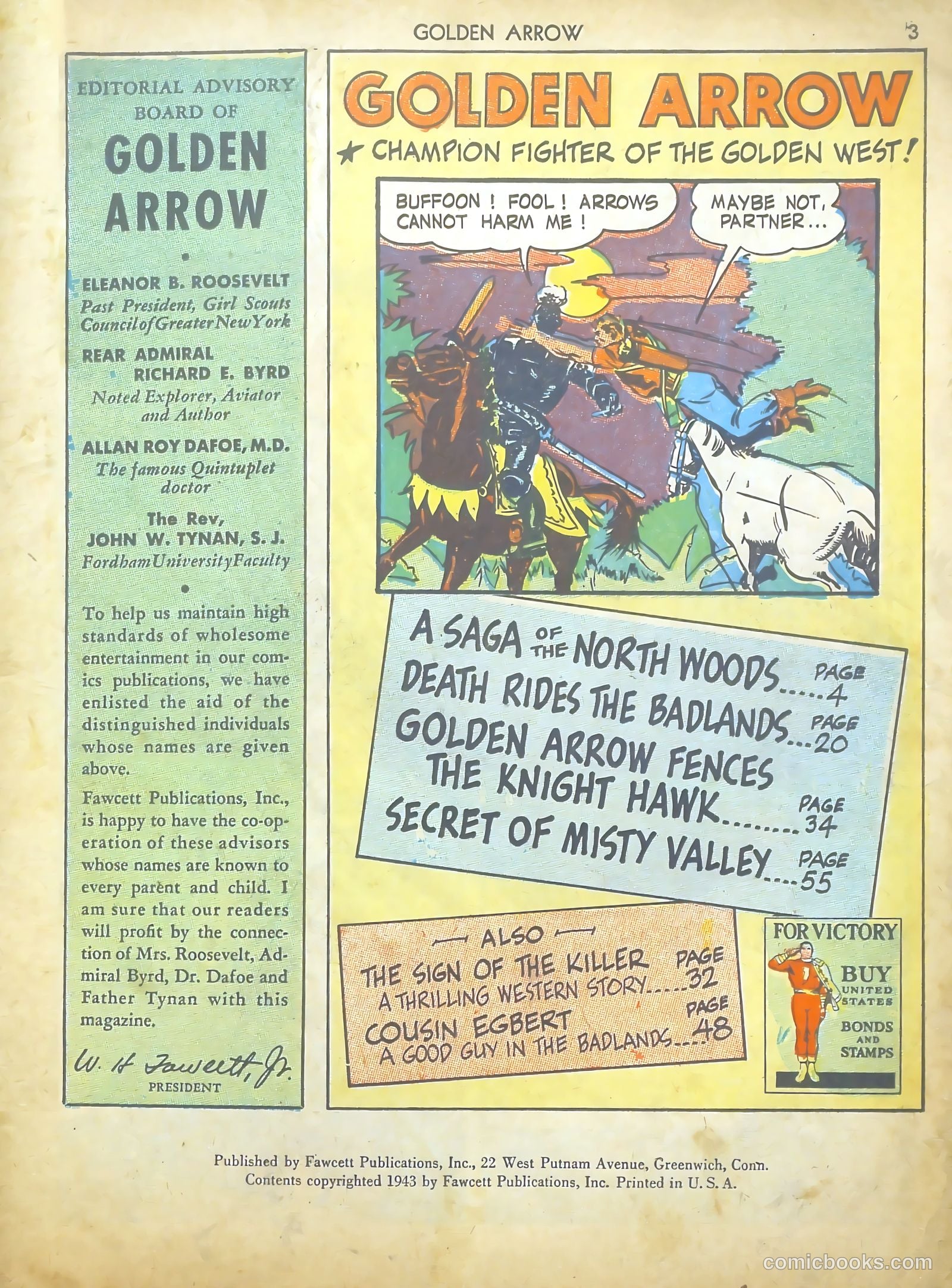 Golden Arrow #2 — page 3 of 67