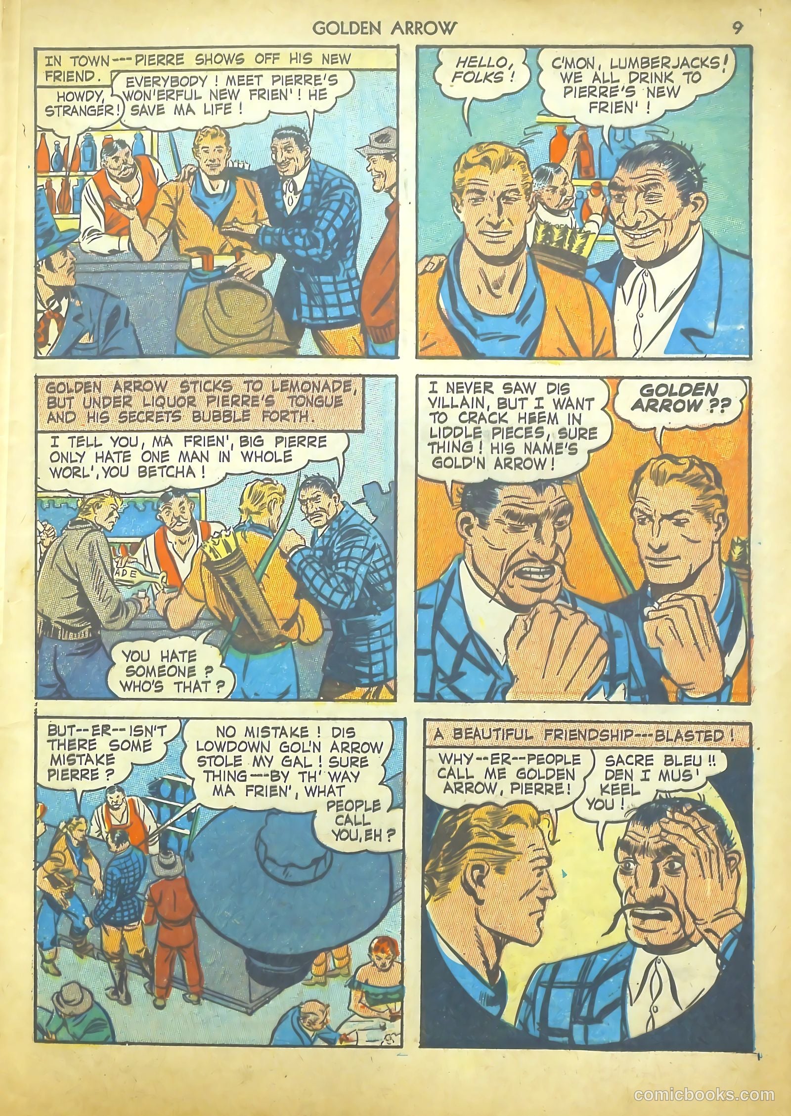Golden Arrow #2 — page 9 of 67
