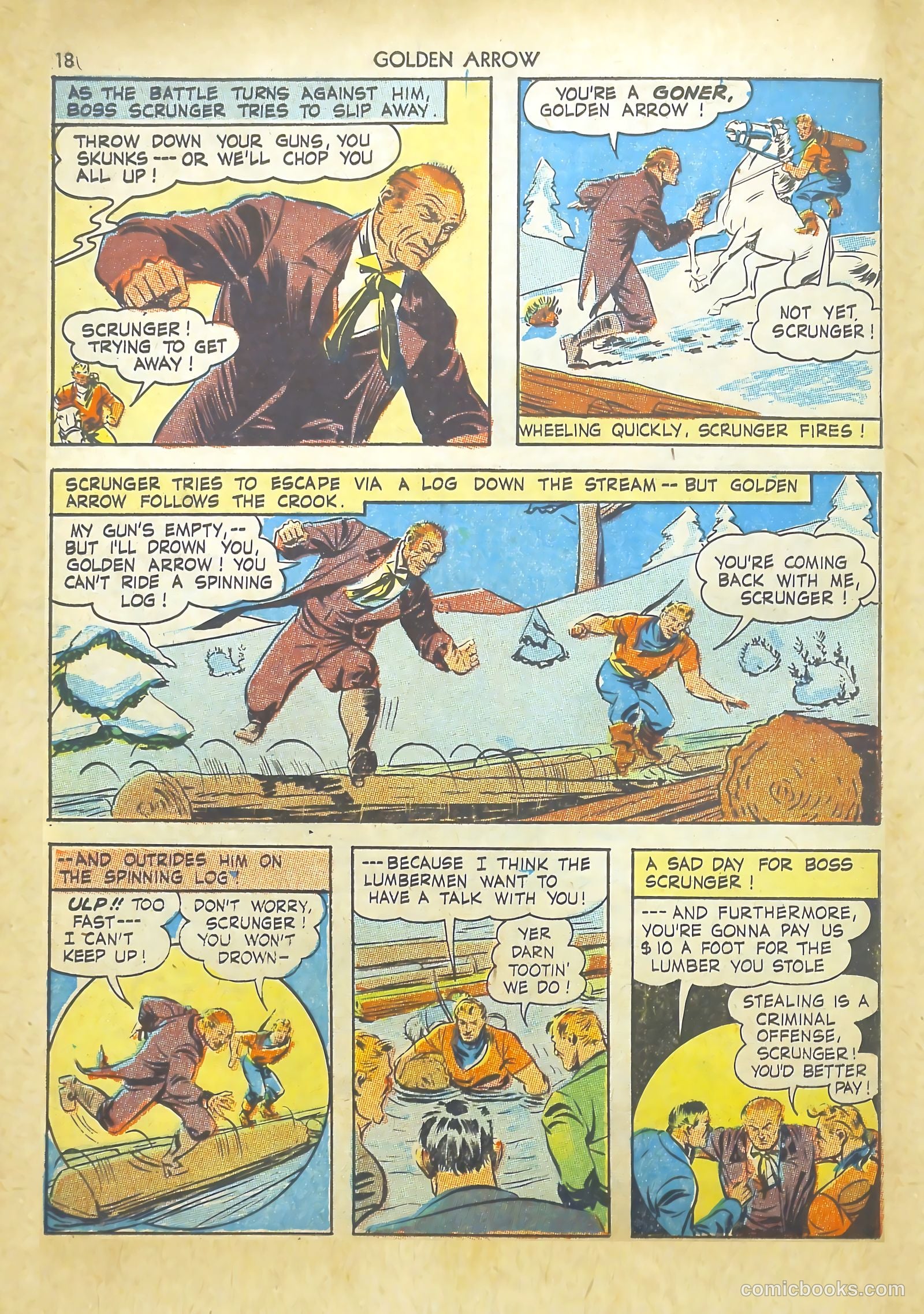 Golden Arrow #2 — page 18 of 67