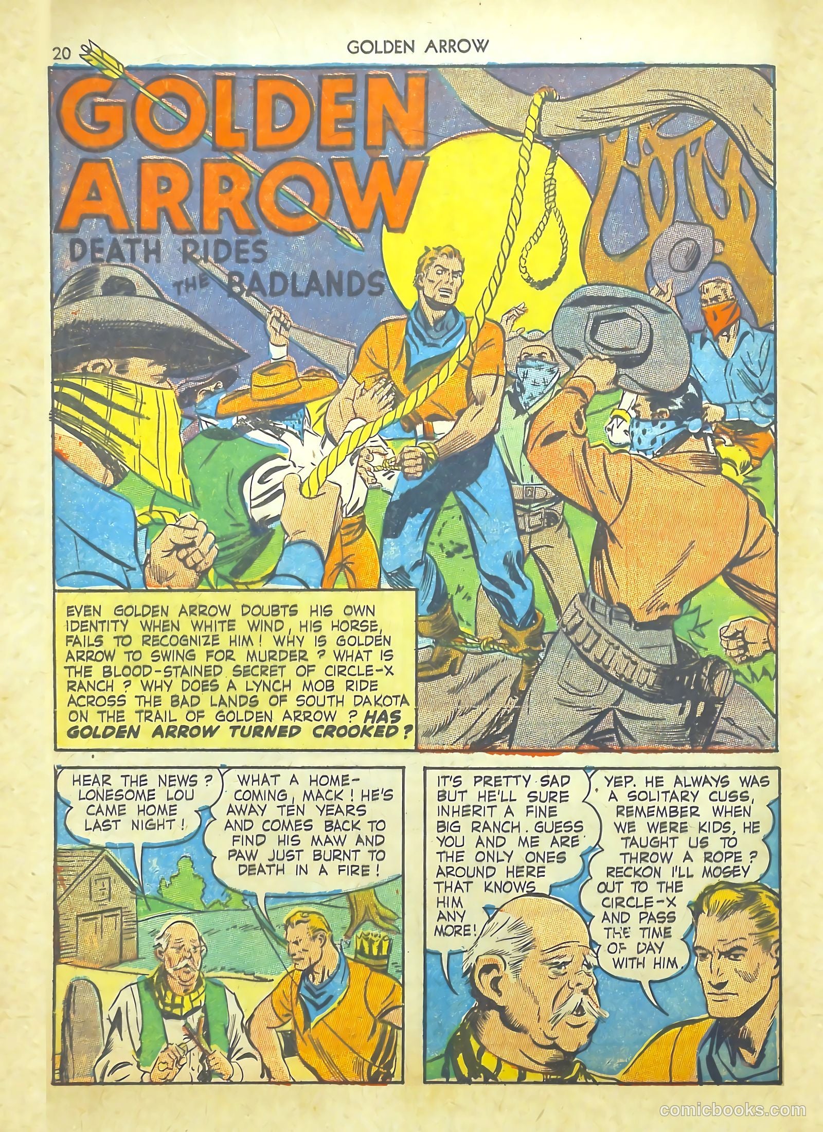 Golden Arrow #2 — page 20 of 67