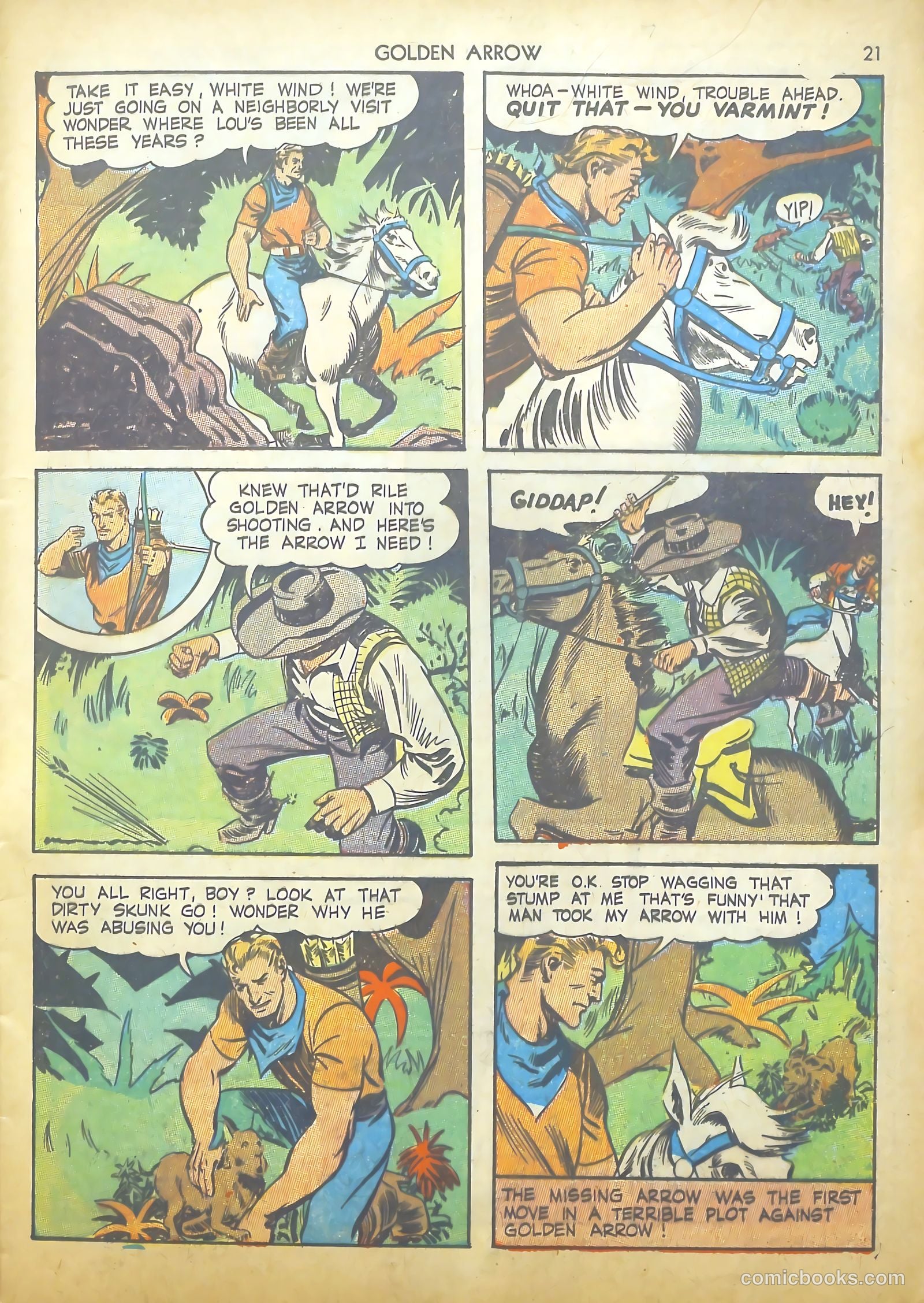 Golden Arrow #2 — page 21 of 67