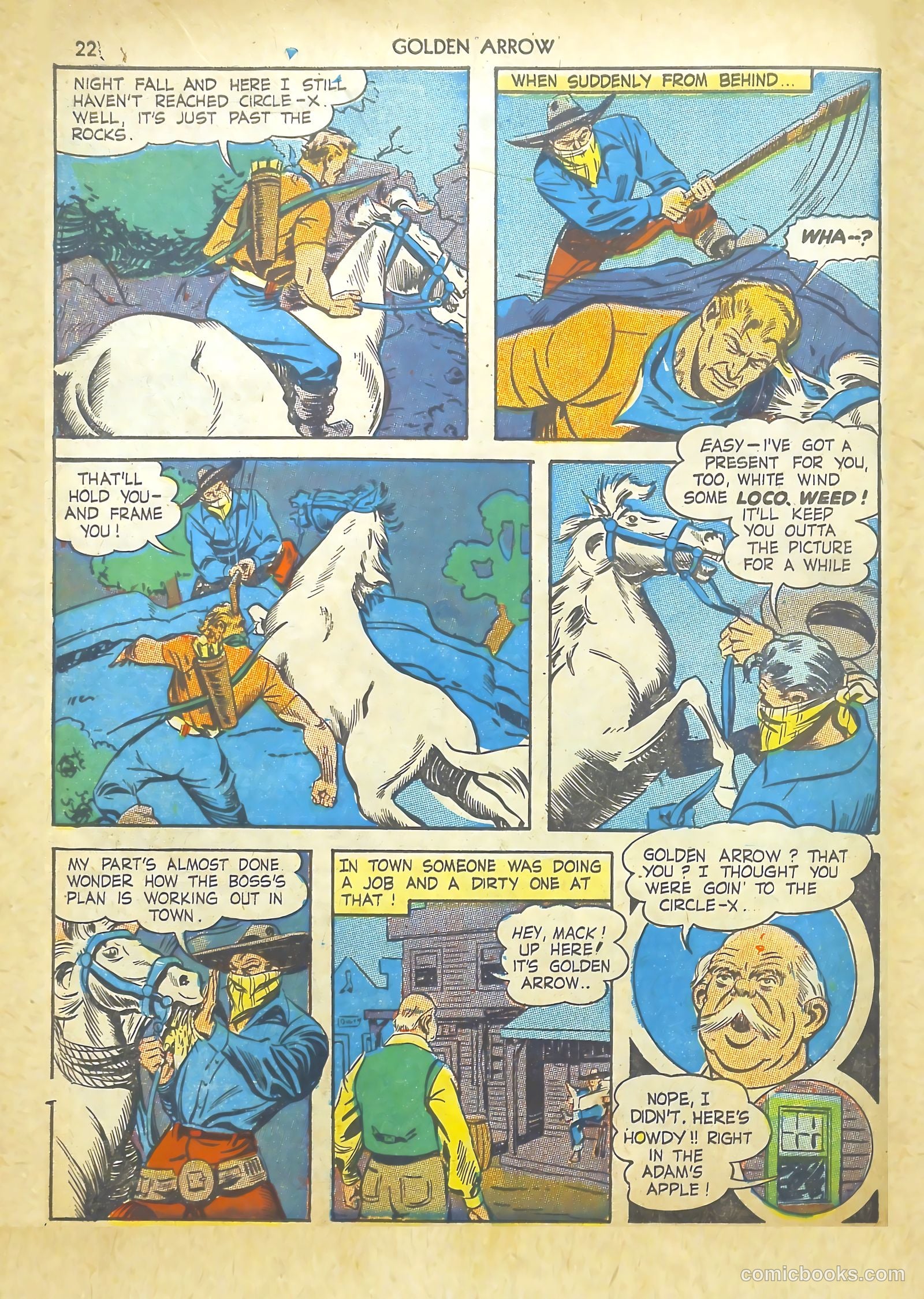 Golden Arrow #2 — page 22 of 67