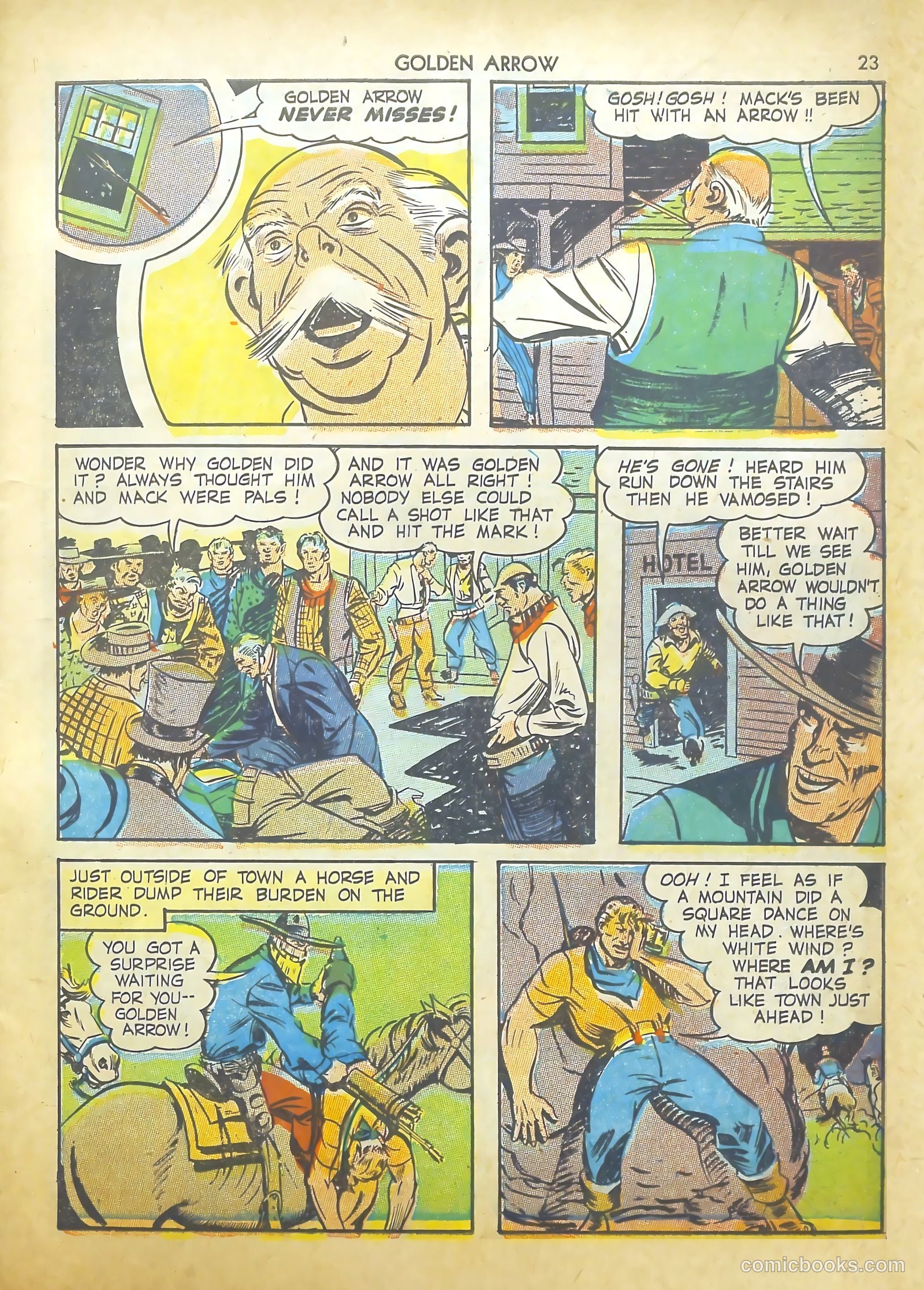 Golden Arrow #2 — page 23 of 67