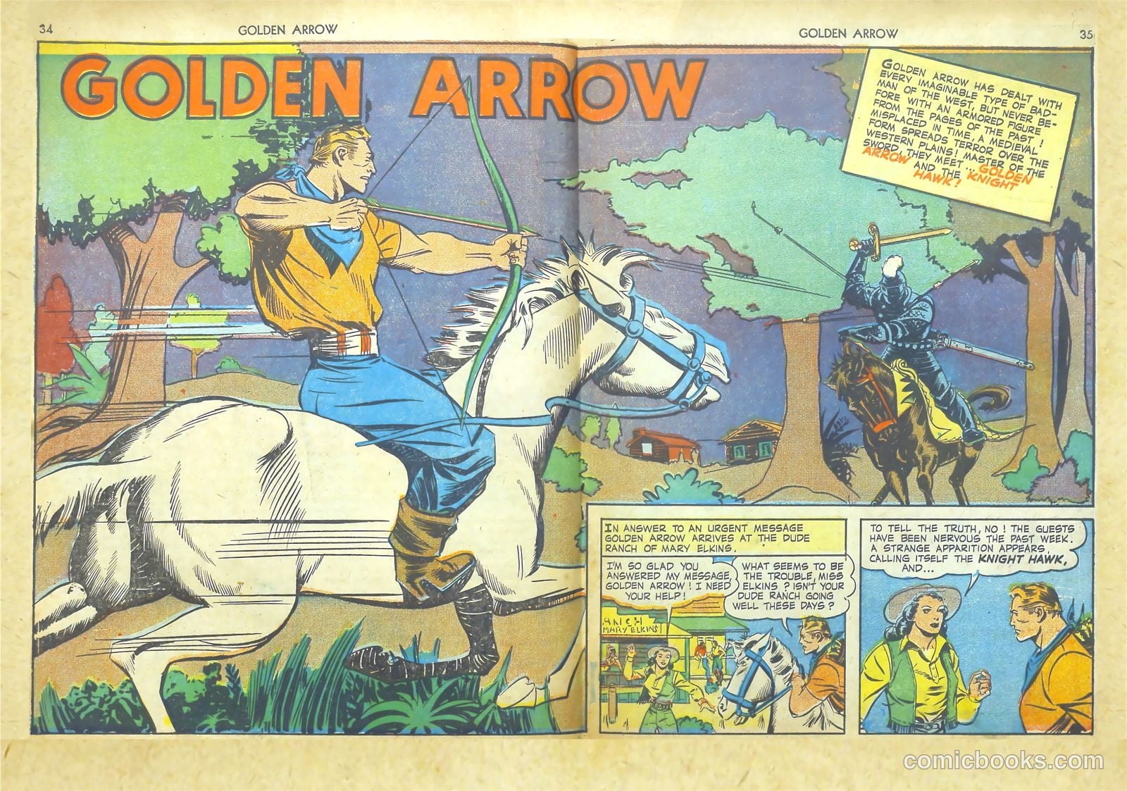 Golden Arrow #2 — page 34 of 67