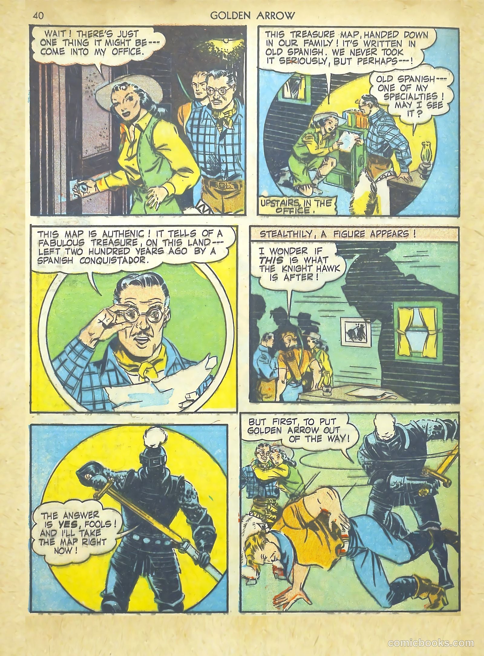 Golden Arrow #2 — page 39 of 67