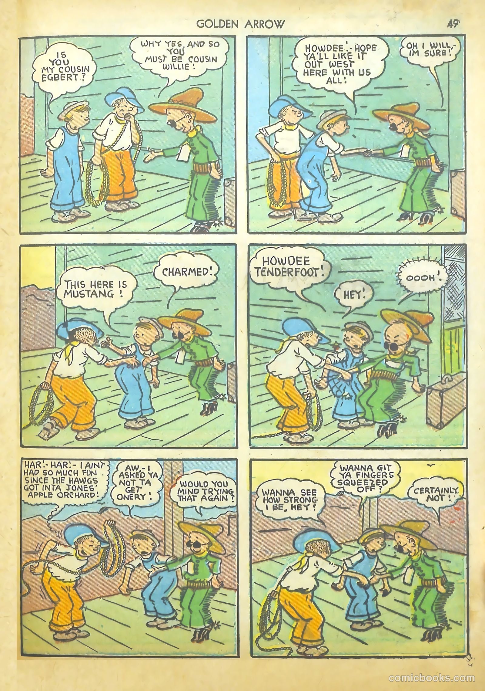 Golden Arrow #2 — page 48 of 67
