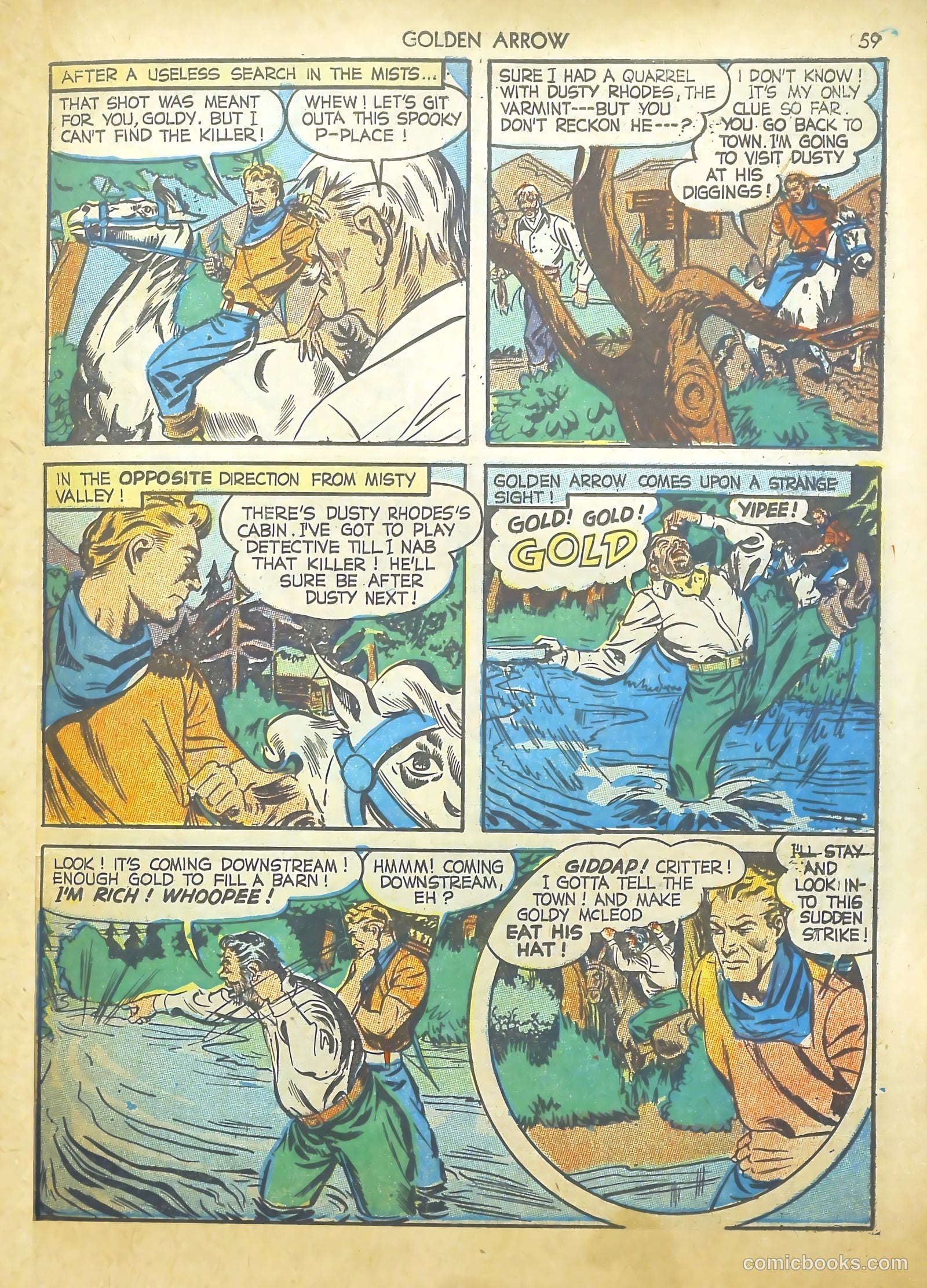 Golden Arrow #2 — page 58 of 67