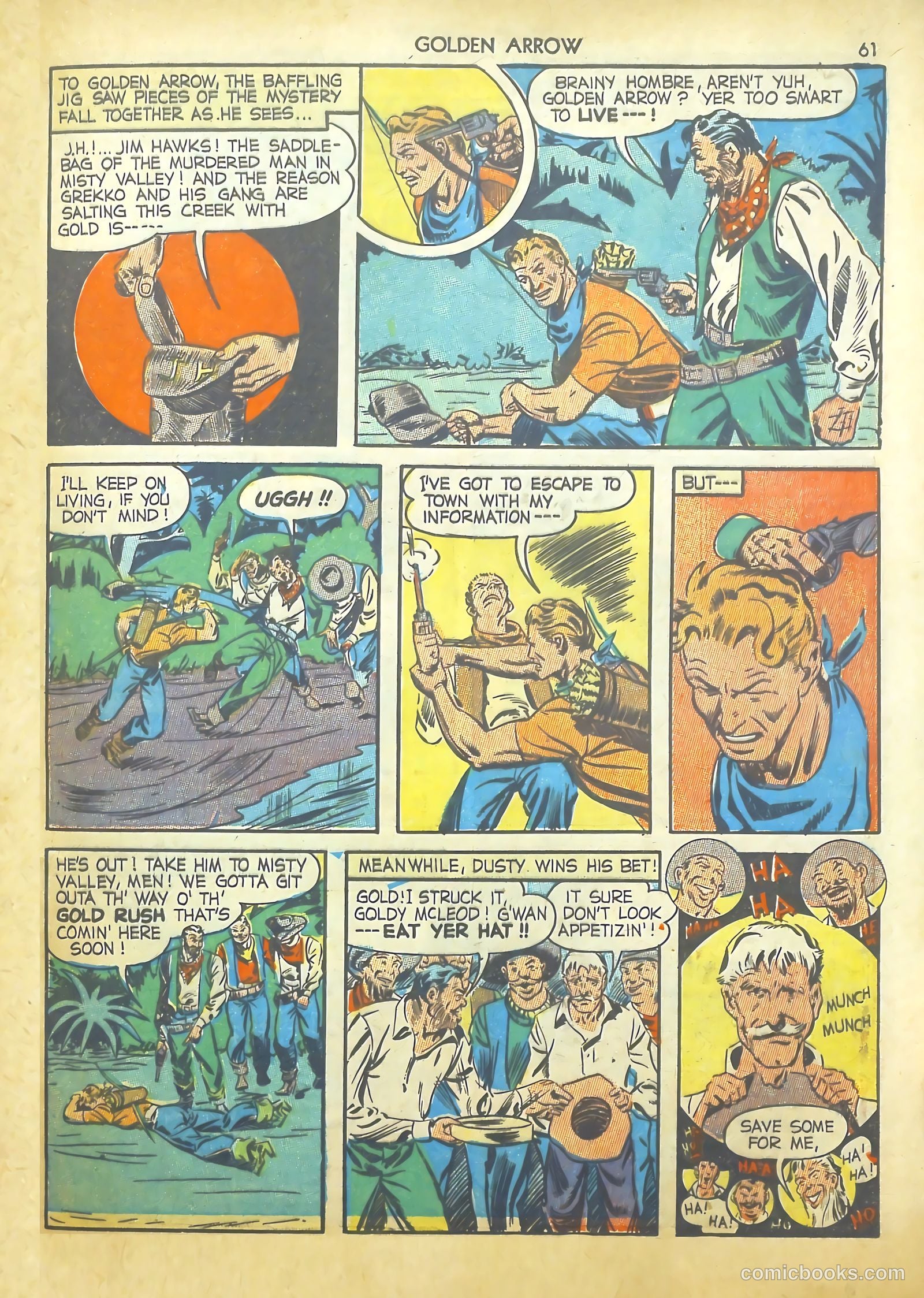 Golden Arrow #2 — page 60 of 67