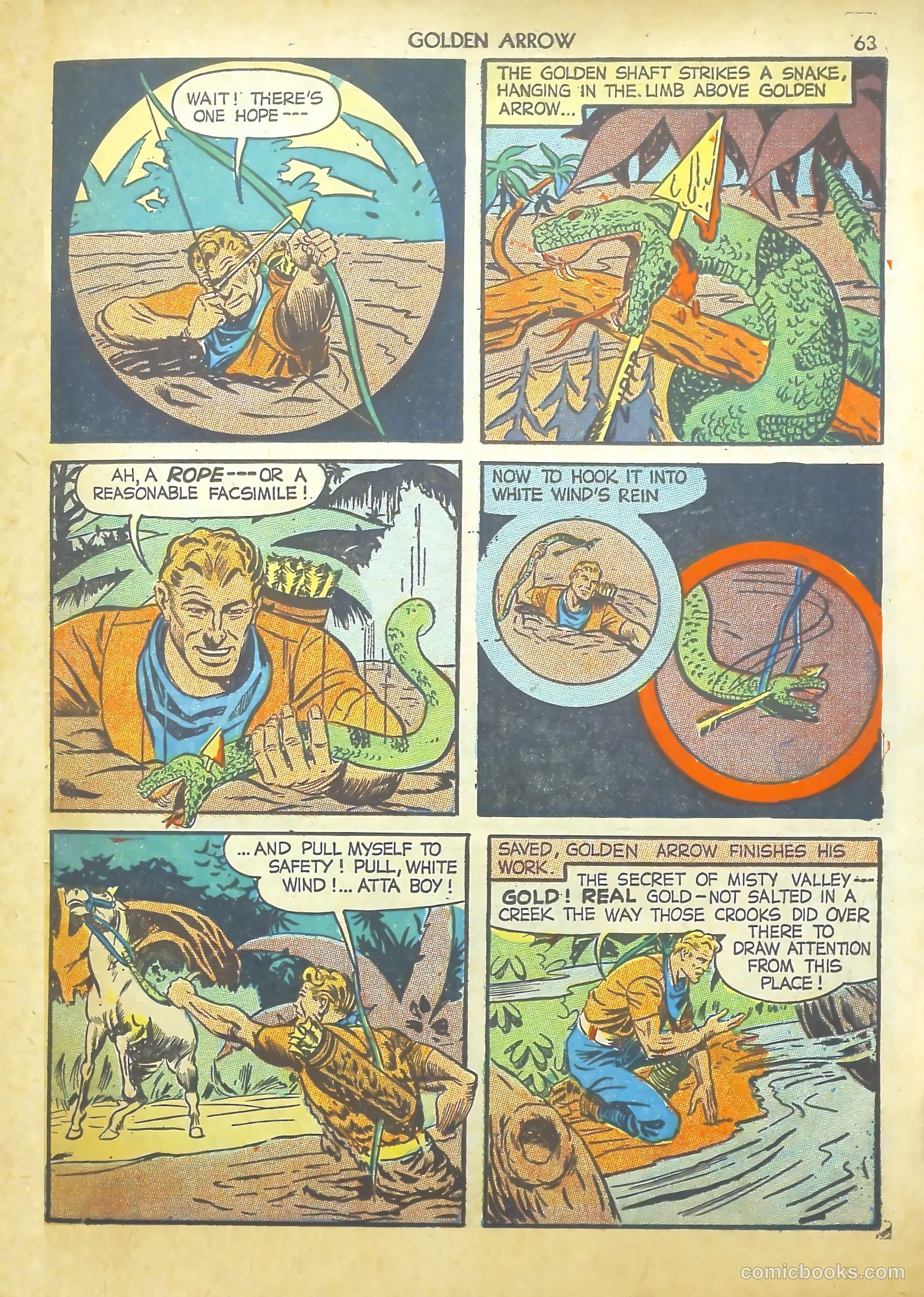 Golden Arrow #2 — page 62 of 67