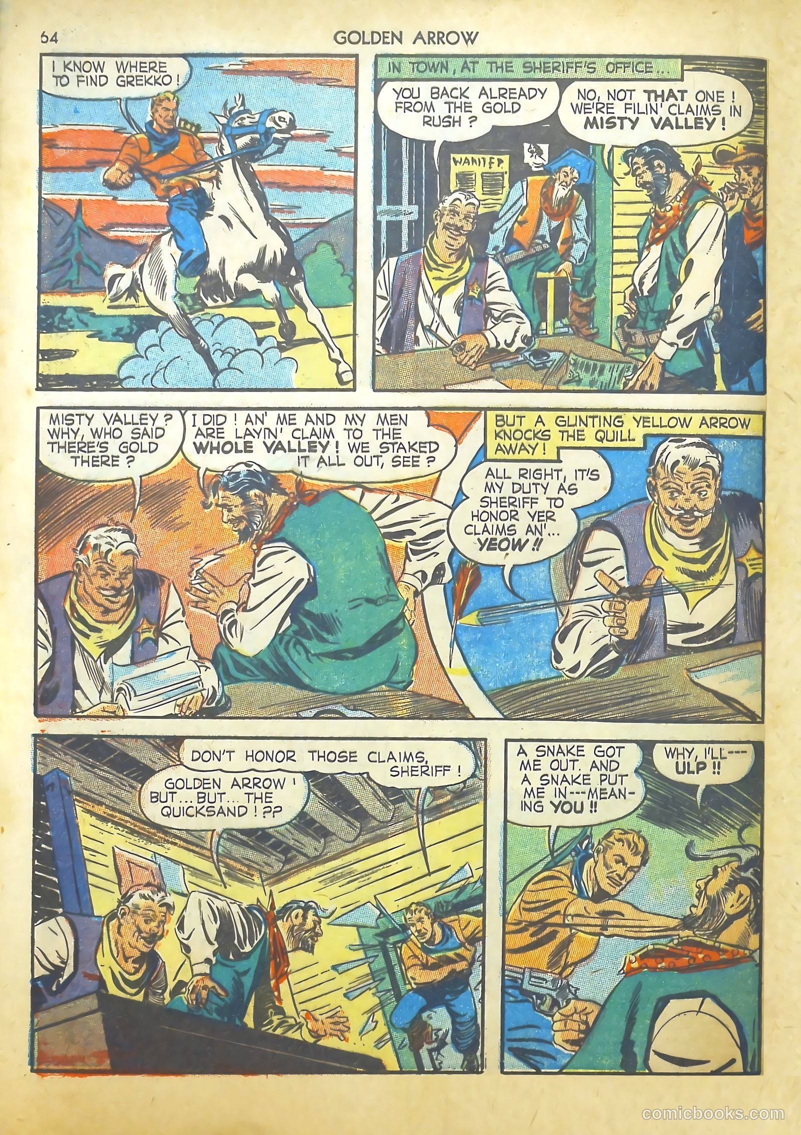 Golden Arrow #2 — page 63 of 67
