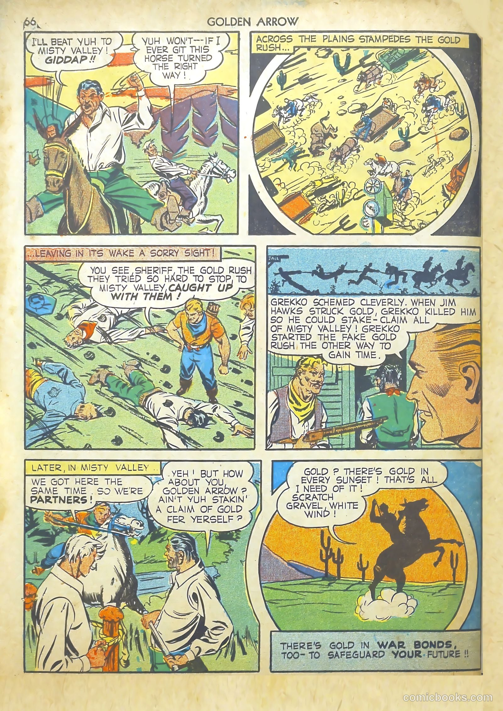 Golden Arrow #2 — page 65 of 67