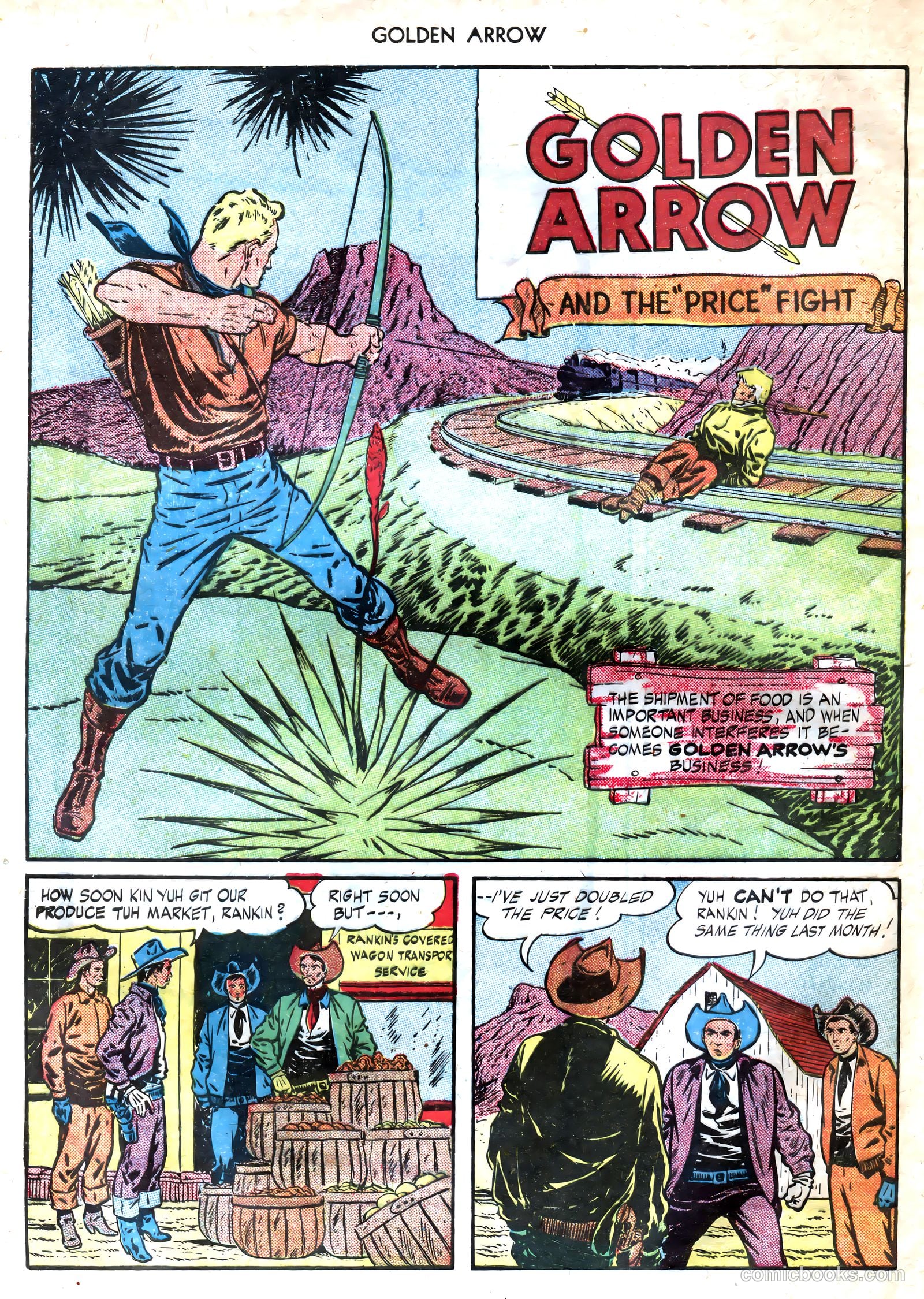 Golden Arrow #3 — page 4 of 36