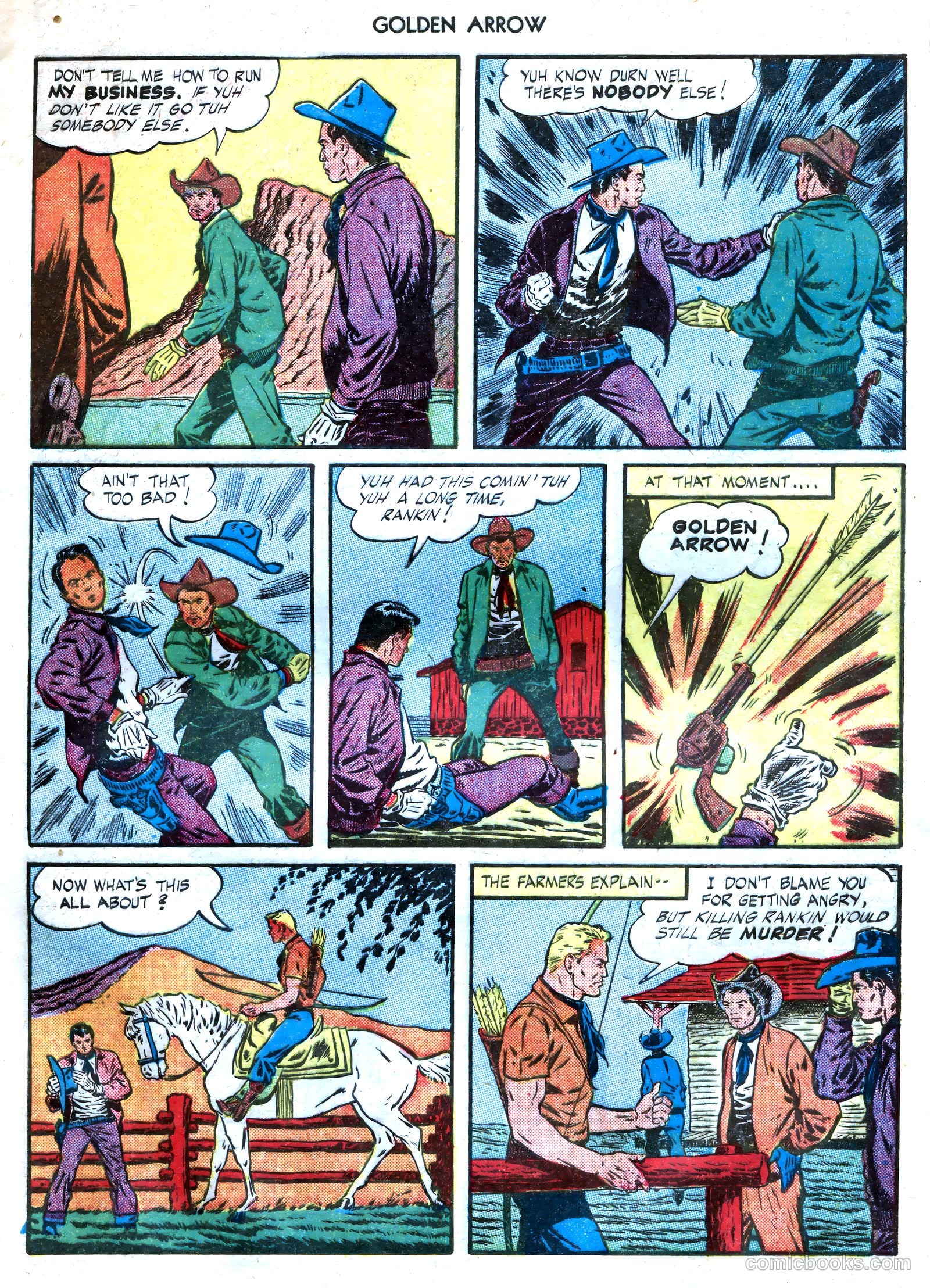 Golden Arrow #3 — page 5 of 36