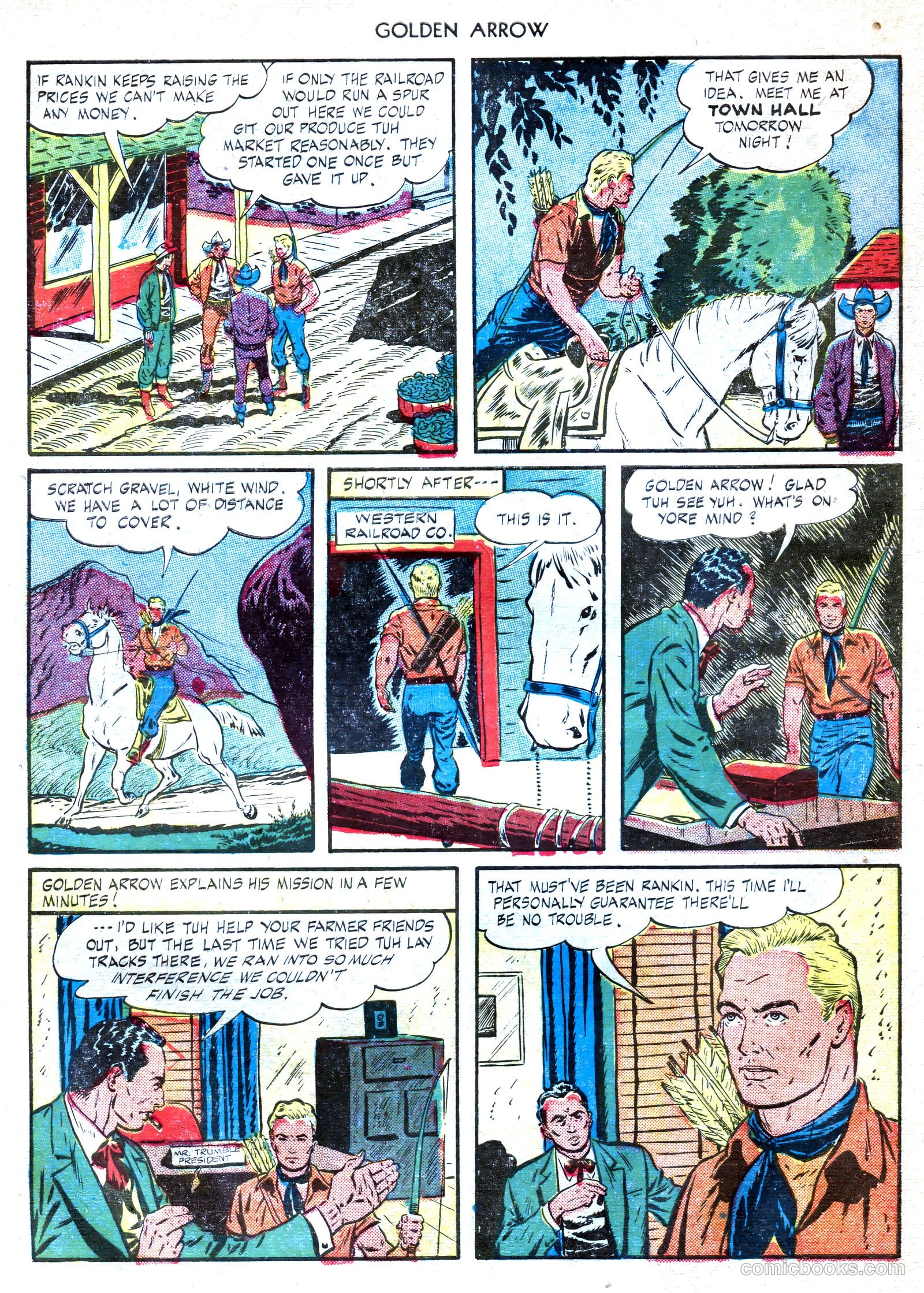Golden Arrow #3 — page 6 of 36