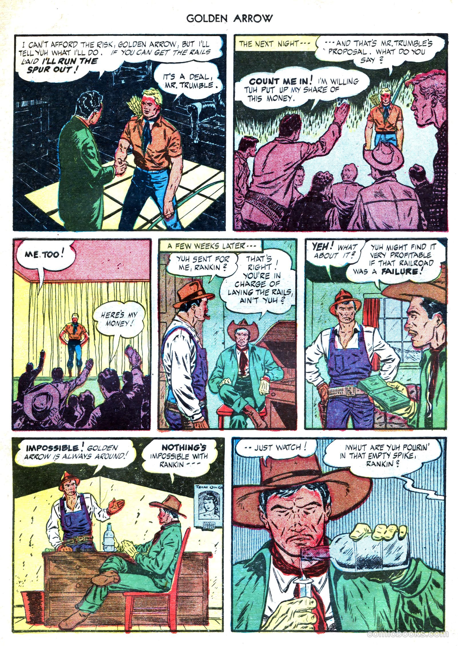 Golden Arrow #3 — page 7 of 36