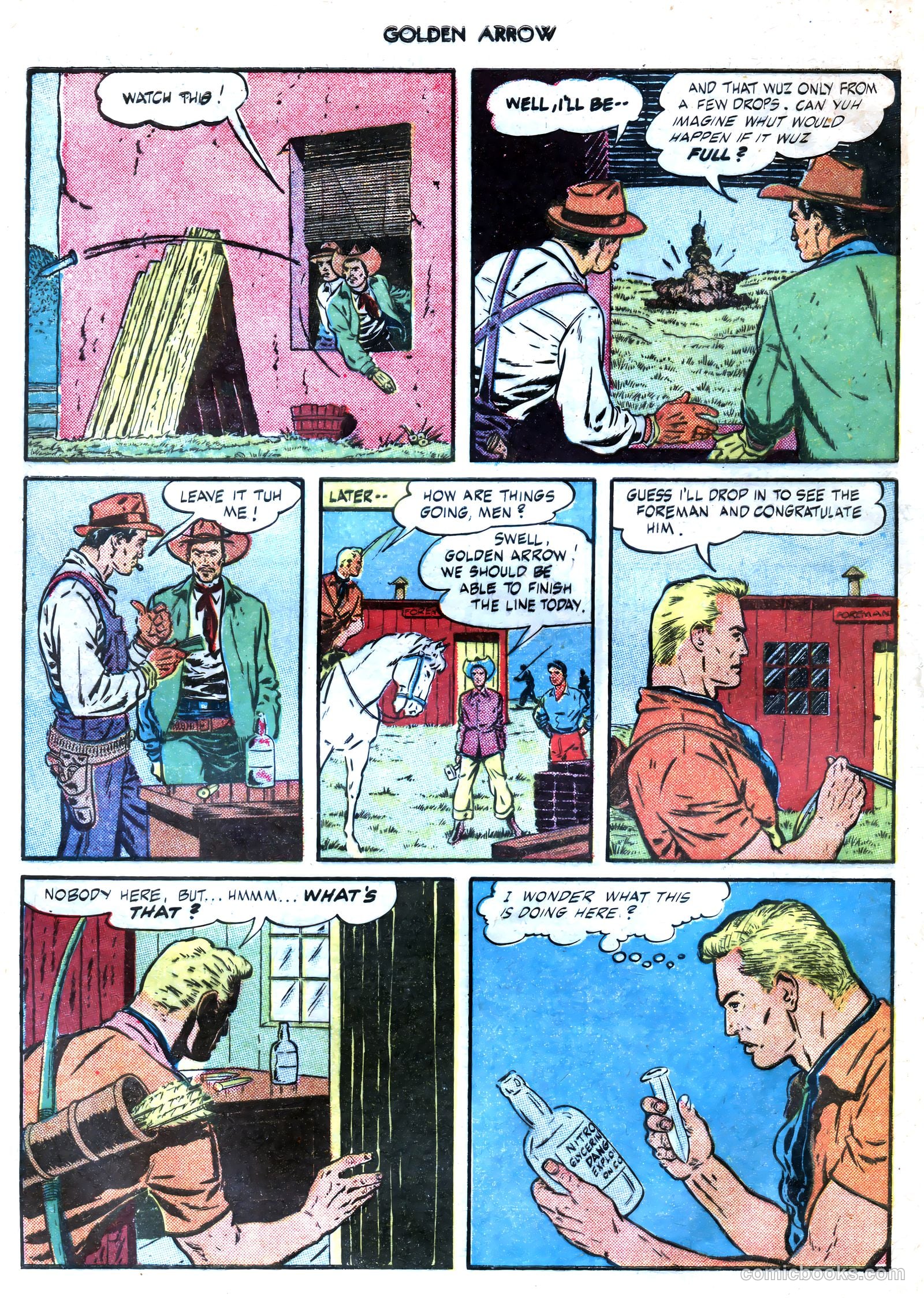 Golden Arrow #3 — page 8 of 36