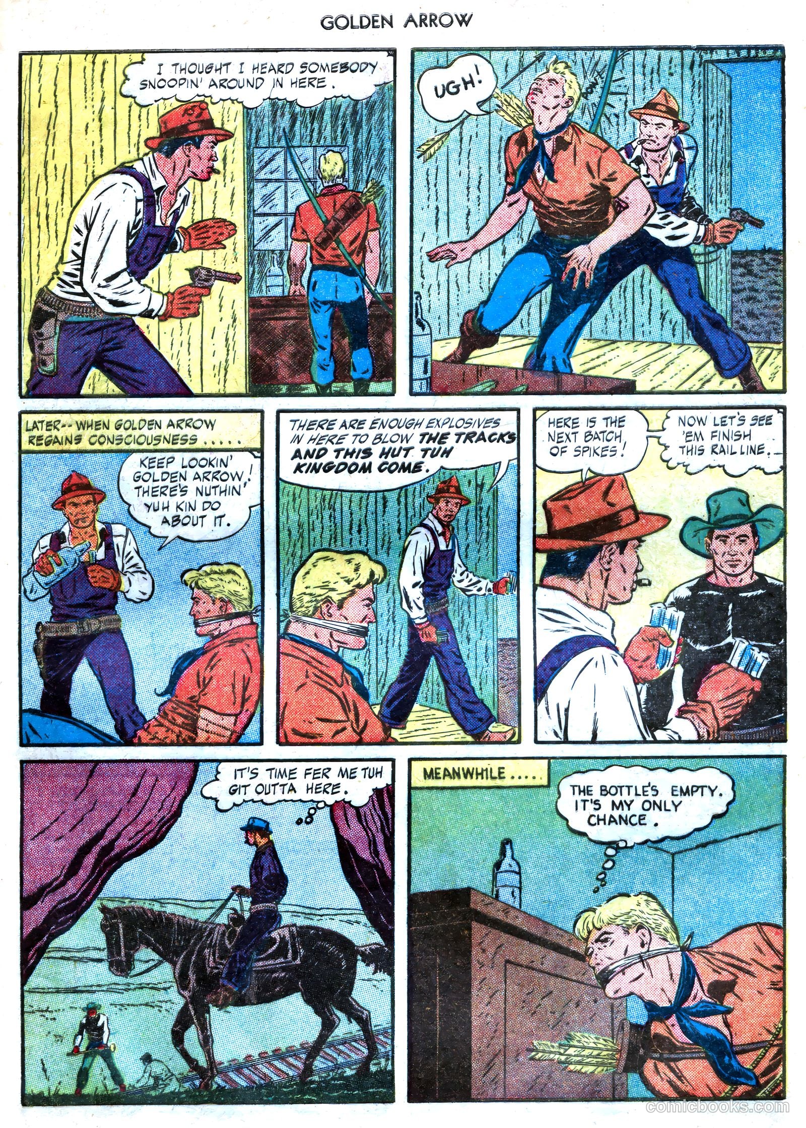 Golden Arrow #3 — page 9 of 36
