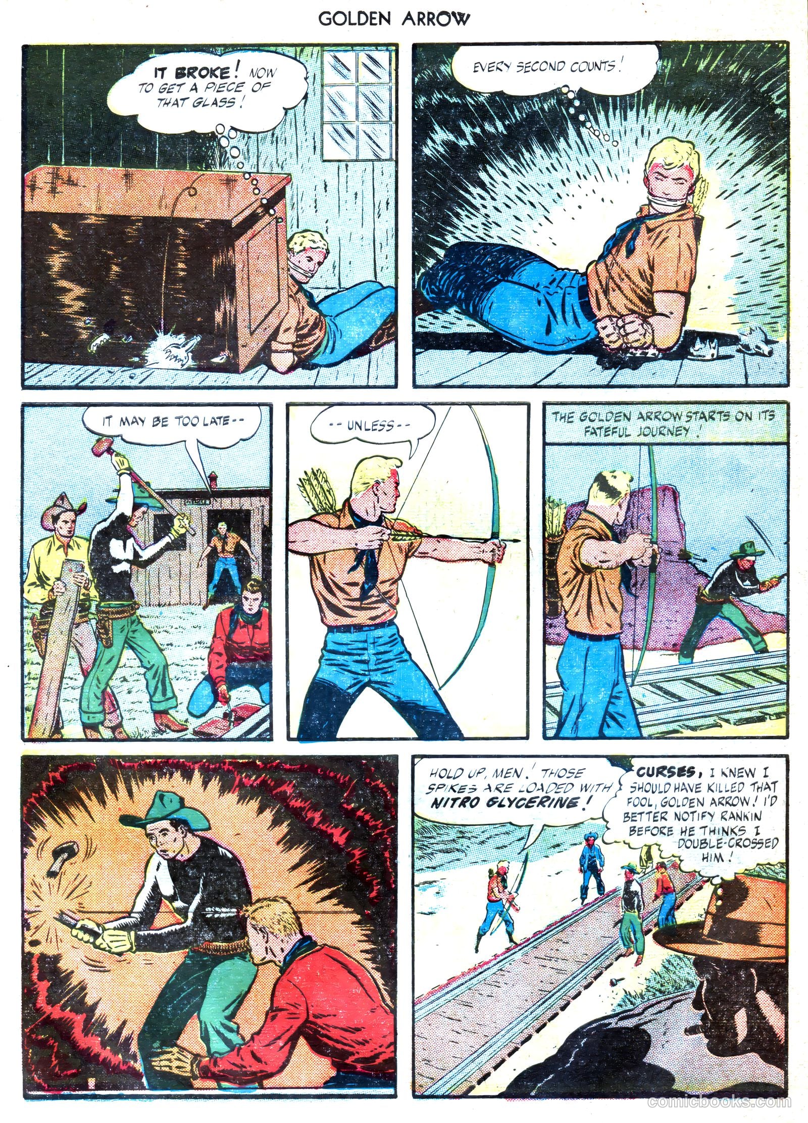 Golden Arrow #3 — page 10 of 36