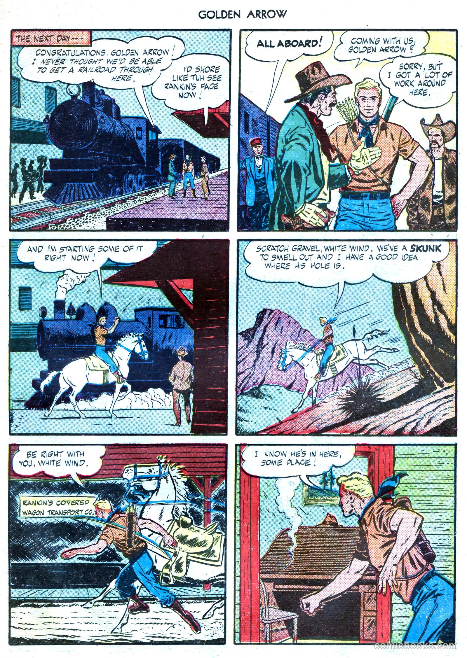 Golden Arrow #3 — page 11 of 36