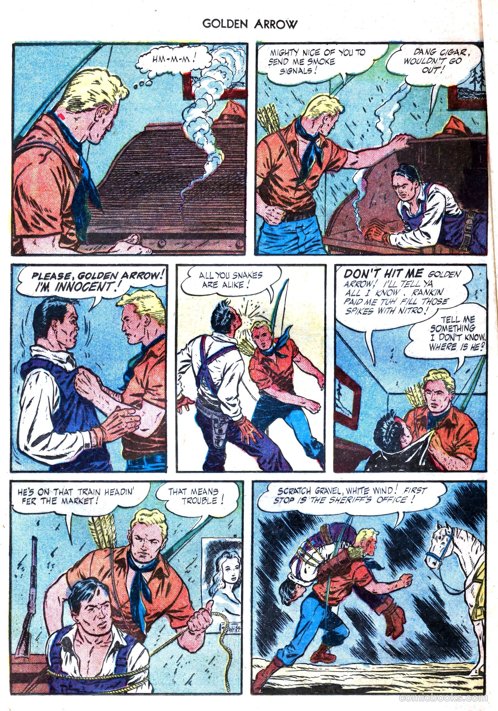 Golden Arrow #3 — page 12 of 36